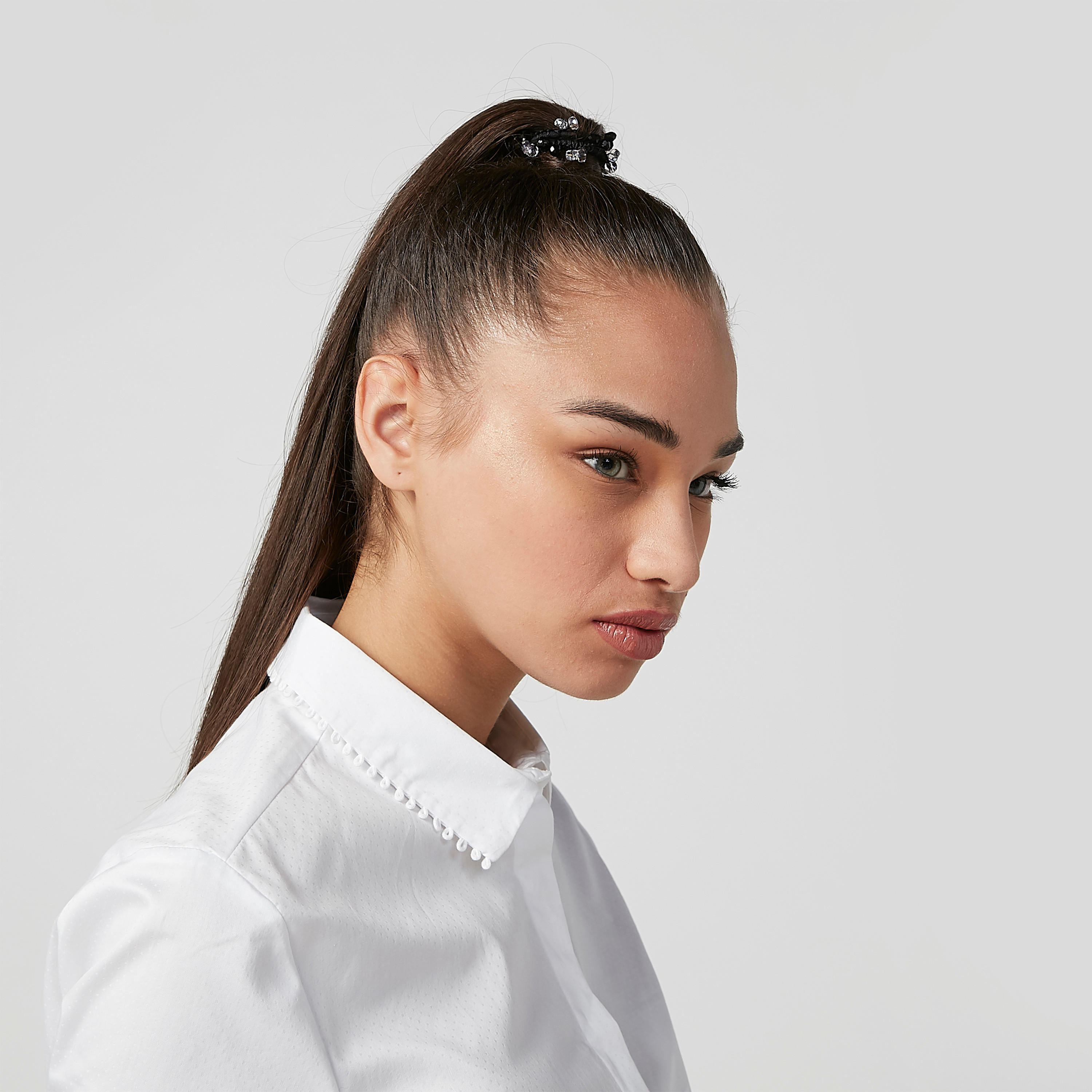 ربطة شعر بارزة الملمس بتفاصيل خرز - طقم من 3 قطع-women-hairaccessories-image-2