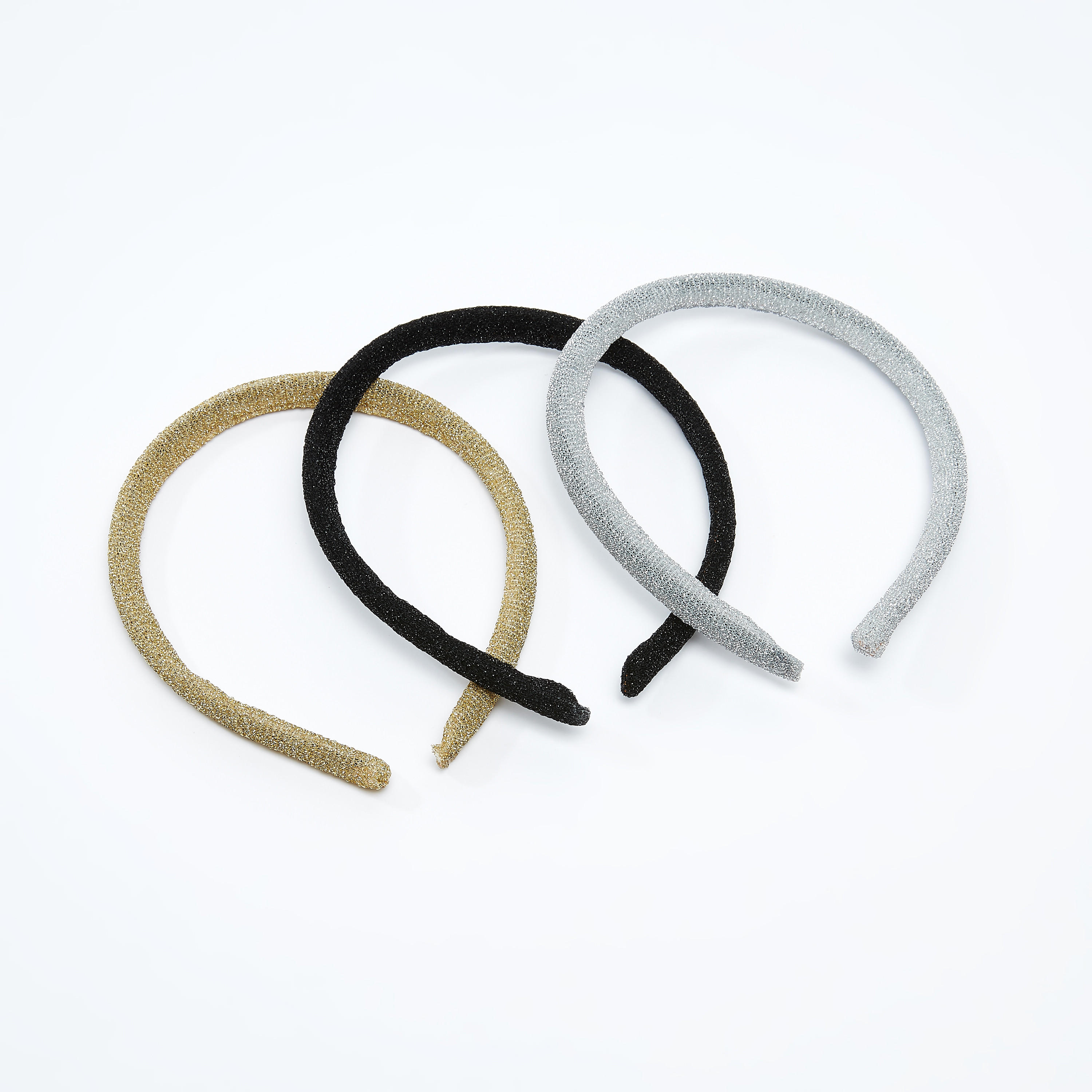 شريطة شعر بارزة الملمس - طقم من 3 قطع-women-hairaccessories-image-1