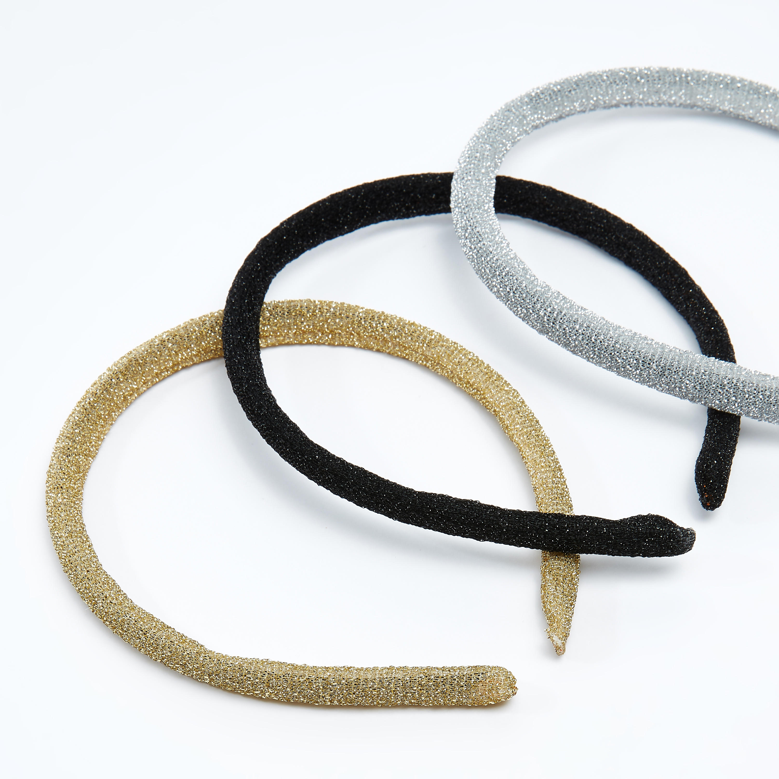 شريطة شعر بارزة الملمس - طقم من 3 قطع-women-hairaccessories-image-3