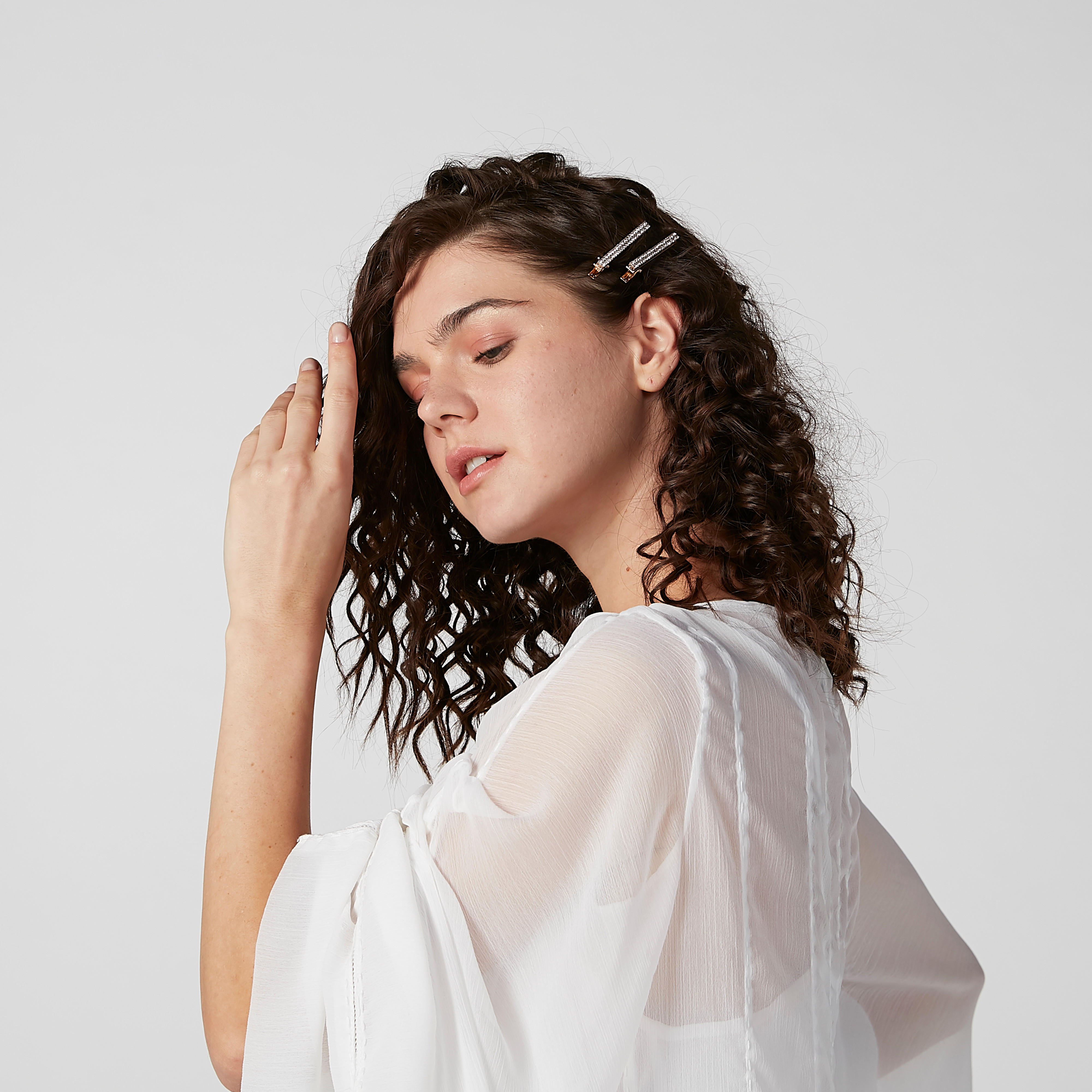 مشابك شعر مرصّعة - طقم من قطعتين-women-hairaccessories-image-2