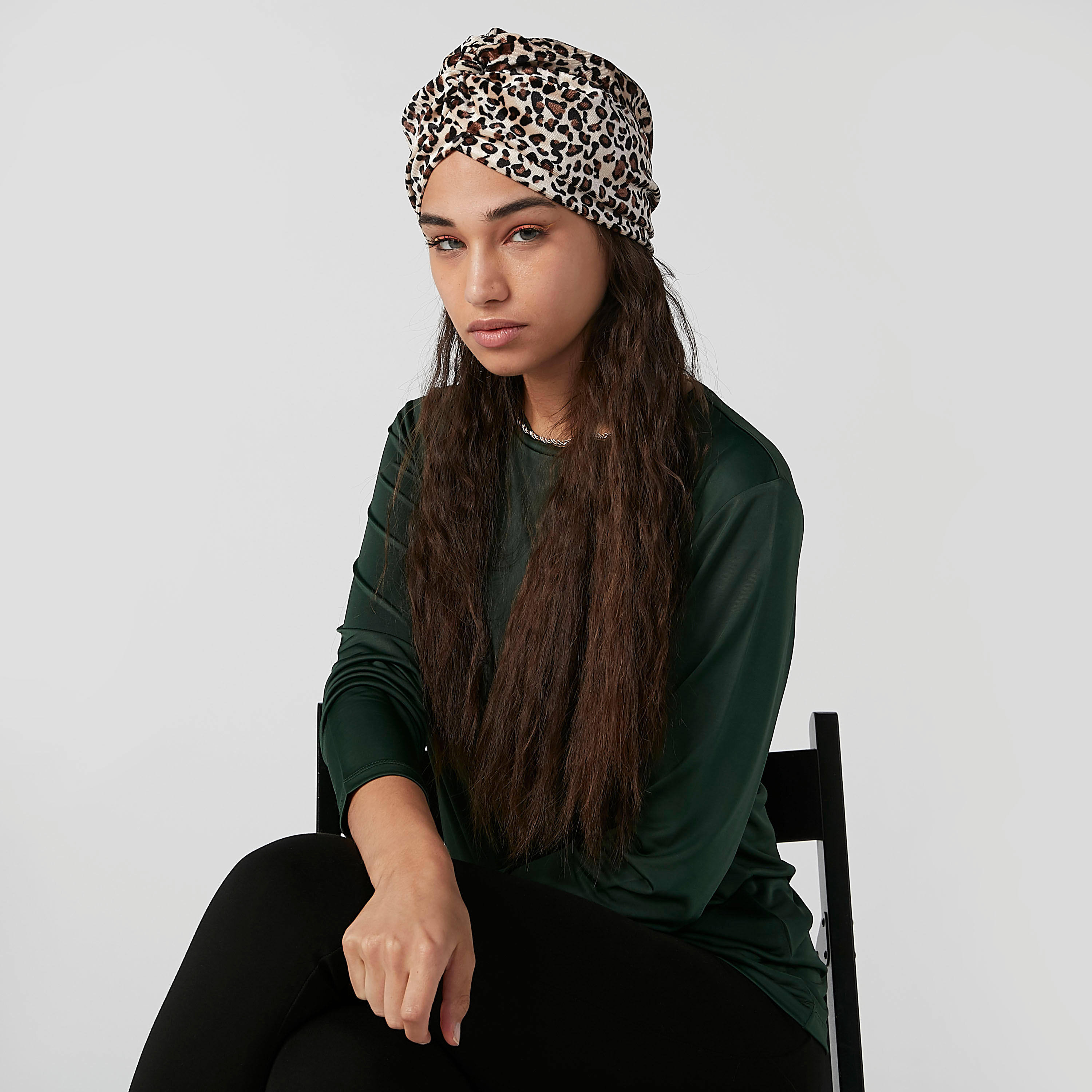 كاب بتفاصيل معقودة وطبعات حيوانات-women-clothingaccessories-capsandhats-image-2