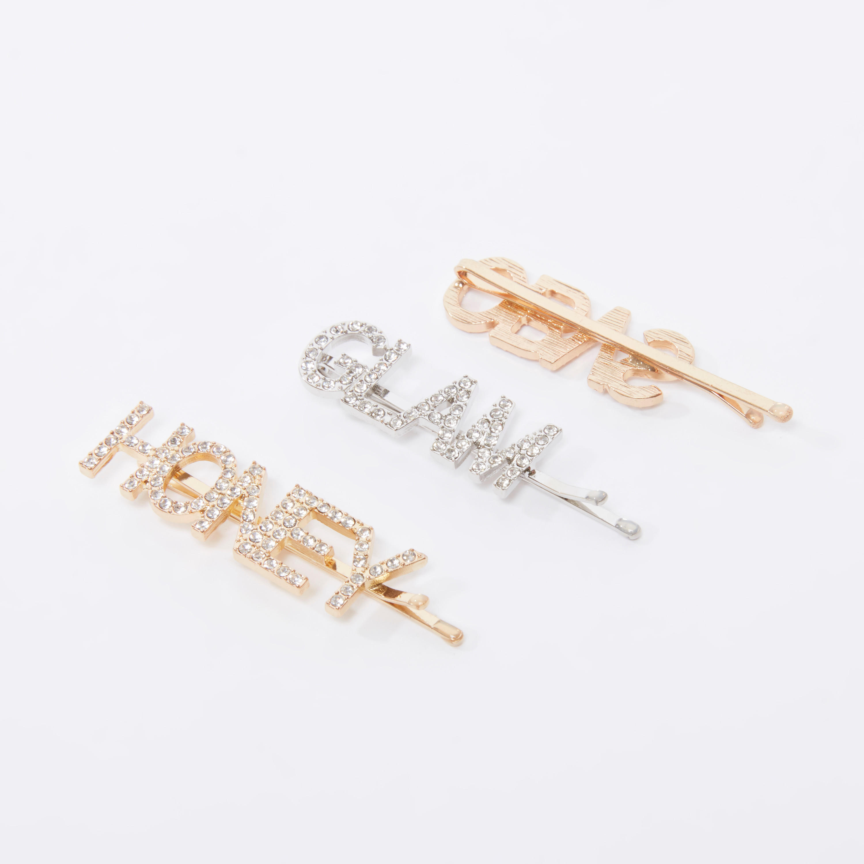 دبابيس شعر مرصّعة - طقم من 3 قطع-women-hairaccessories-image-3