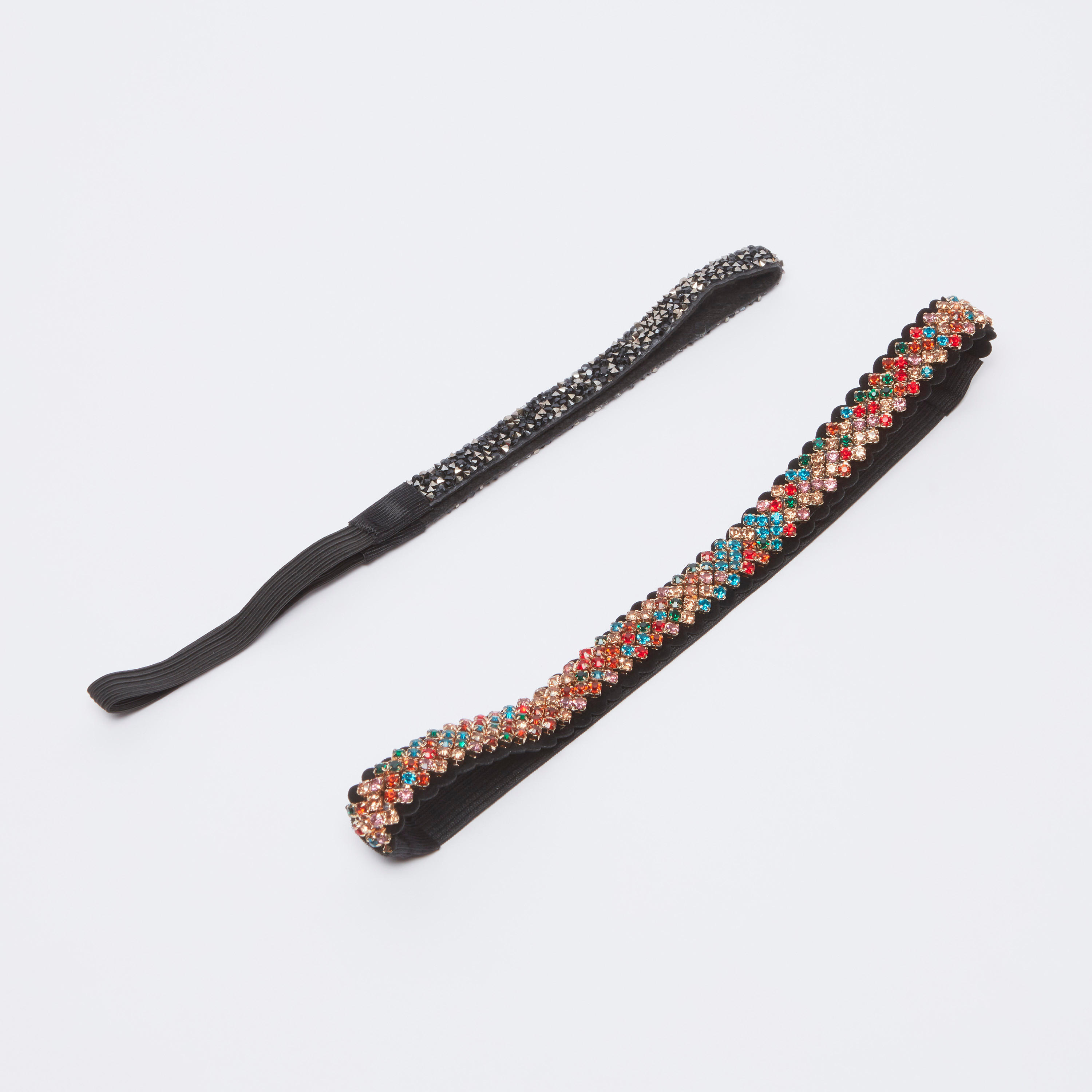 شريطة رأس مرصّعة - طقم من قطعتين-women-hairaccessories-image-3