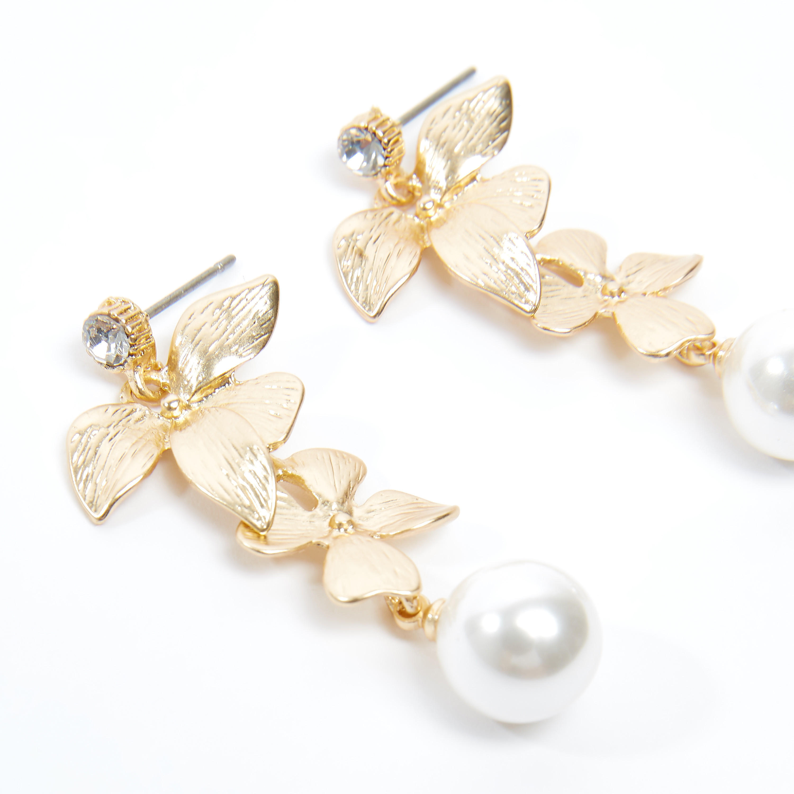 Embellished Dangling Earrings with Pushback Closure-women-watchesandjewellery-jewellery-earrings-image-3