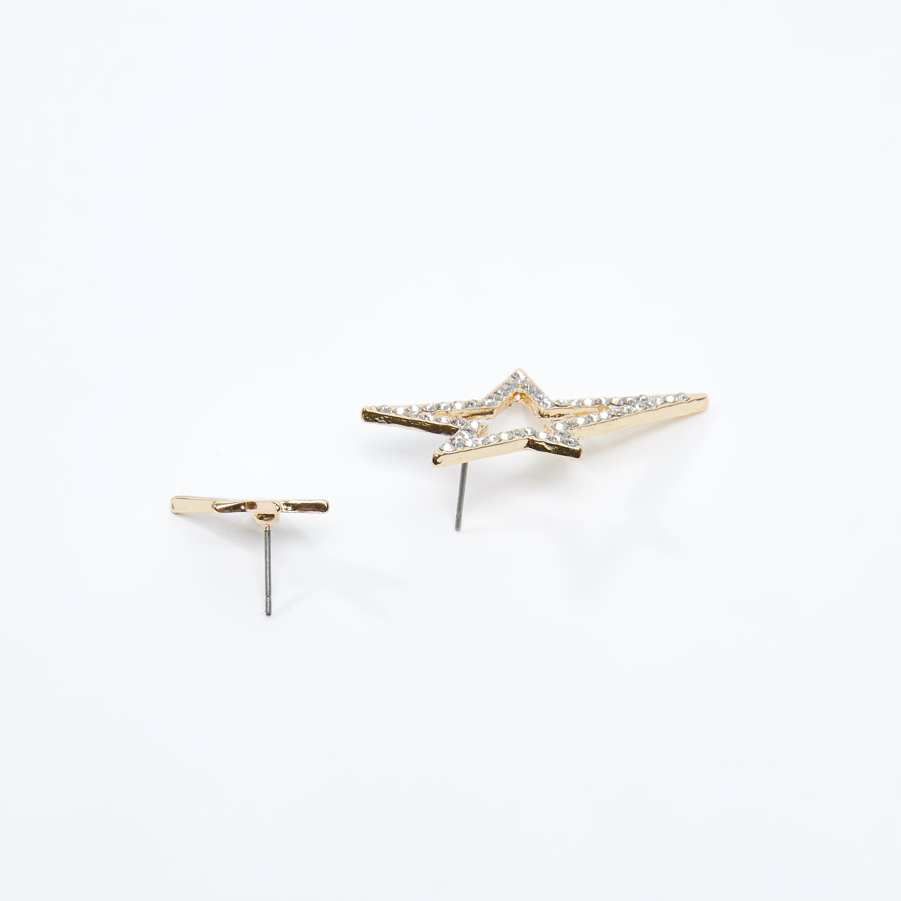 أقراط مرّصعة بمكبس إغلاق-women-watchesandjewellery-jewellery-earrings-image-1