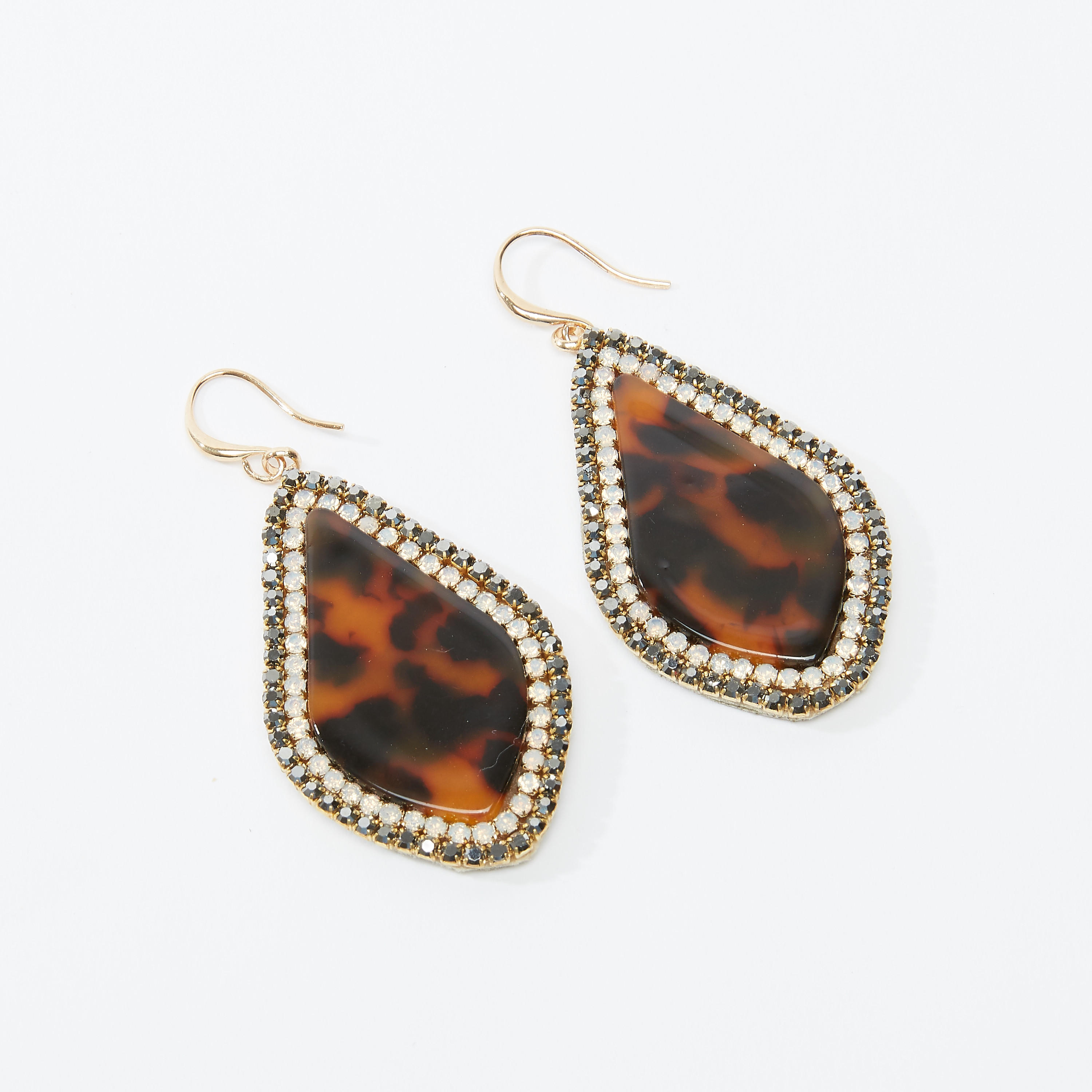 حلق مزيّن بدلاّية وخطّاف-women-watchesandjewellery-jewellery-earrings-image-1