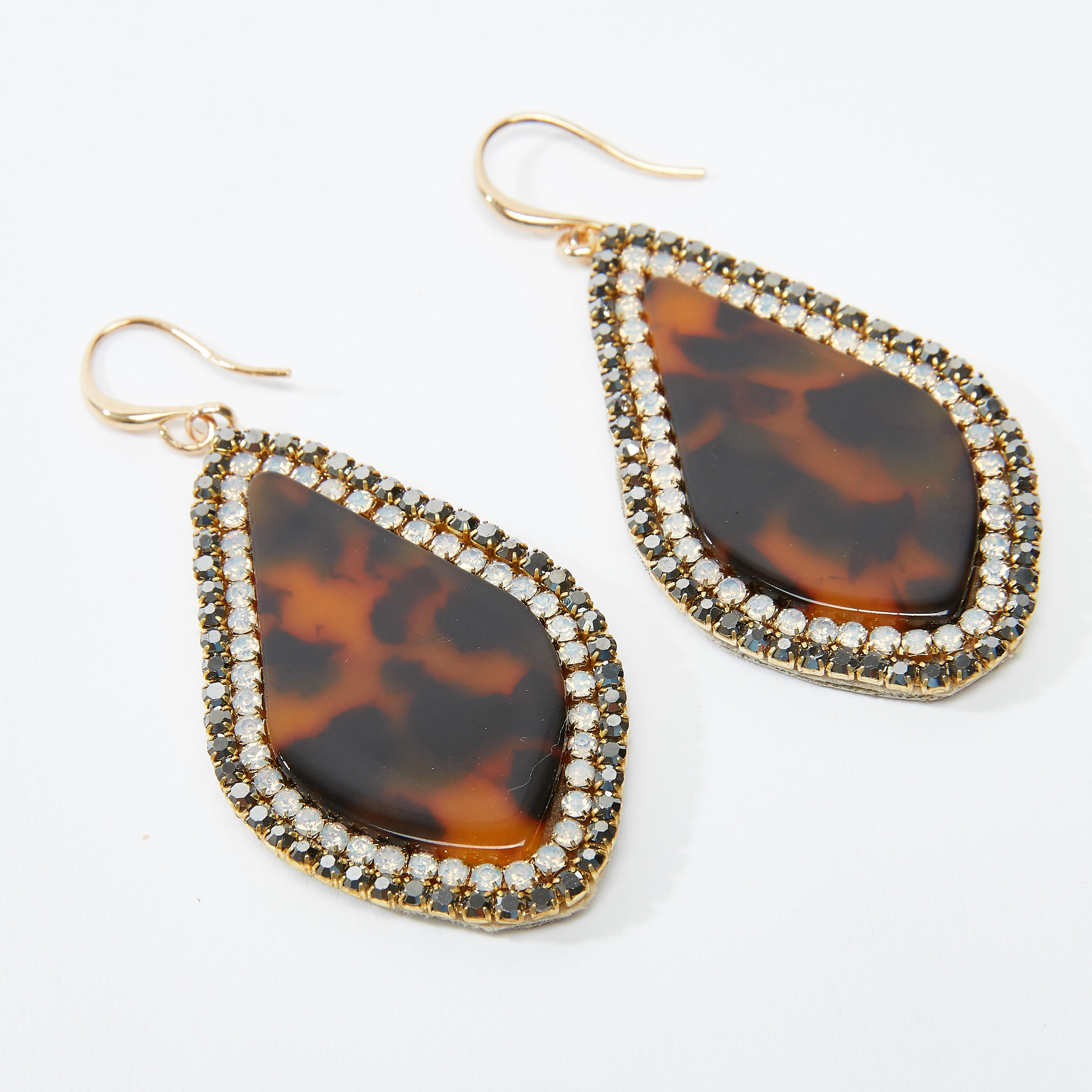 حلق مزيّن بدلاّية وخطّاف-women-watchesandjewellery-jewellery-earrings-image-3