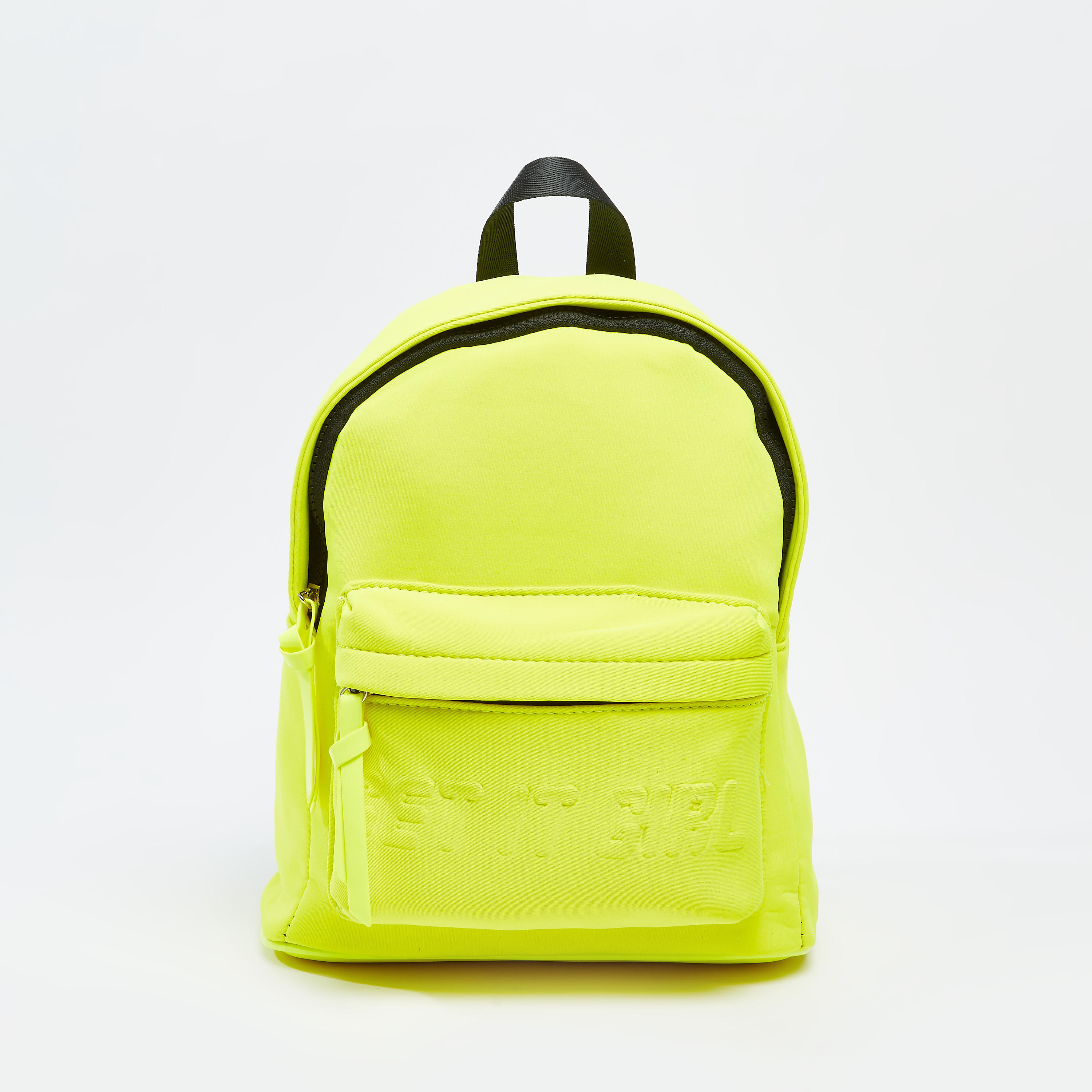 Plain Backpack with Adjustable Straps and Top Handle-women-bagsandwallets-handbags-image-1