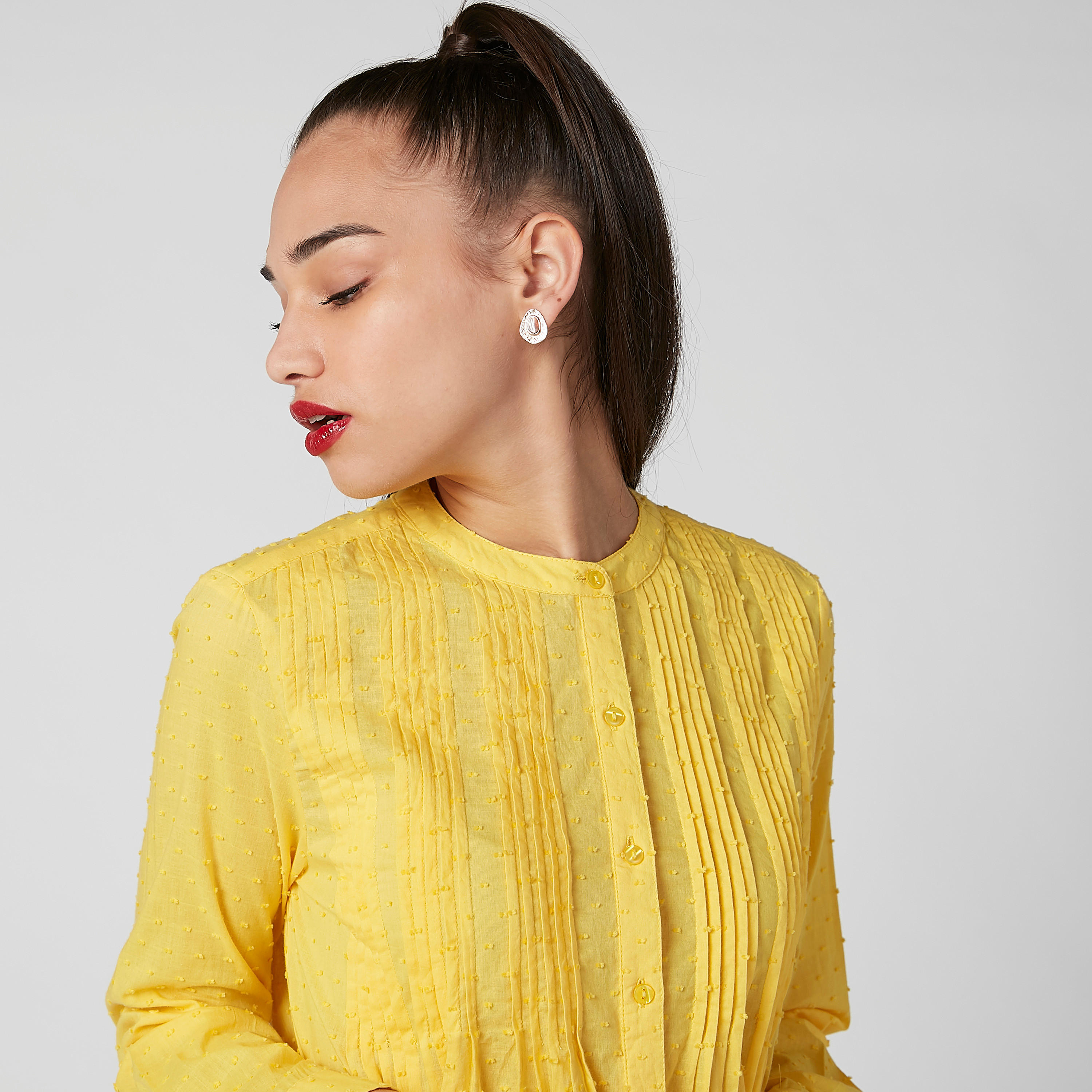Studded Earrings with Pushback Closure-women-watchesandjewellery-jewellery-earrings-image-2