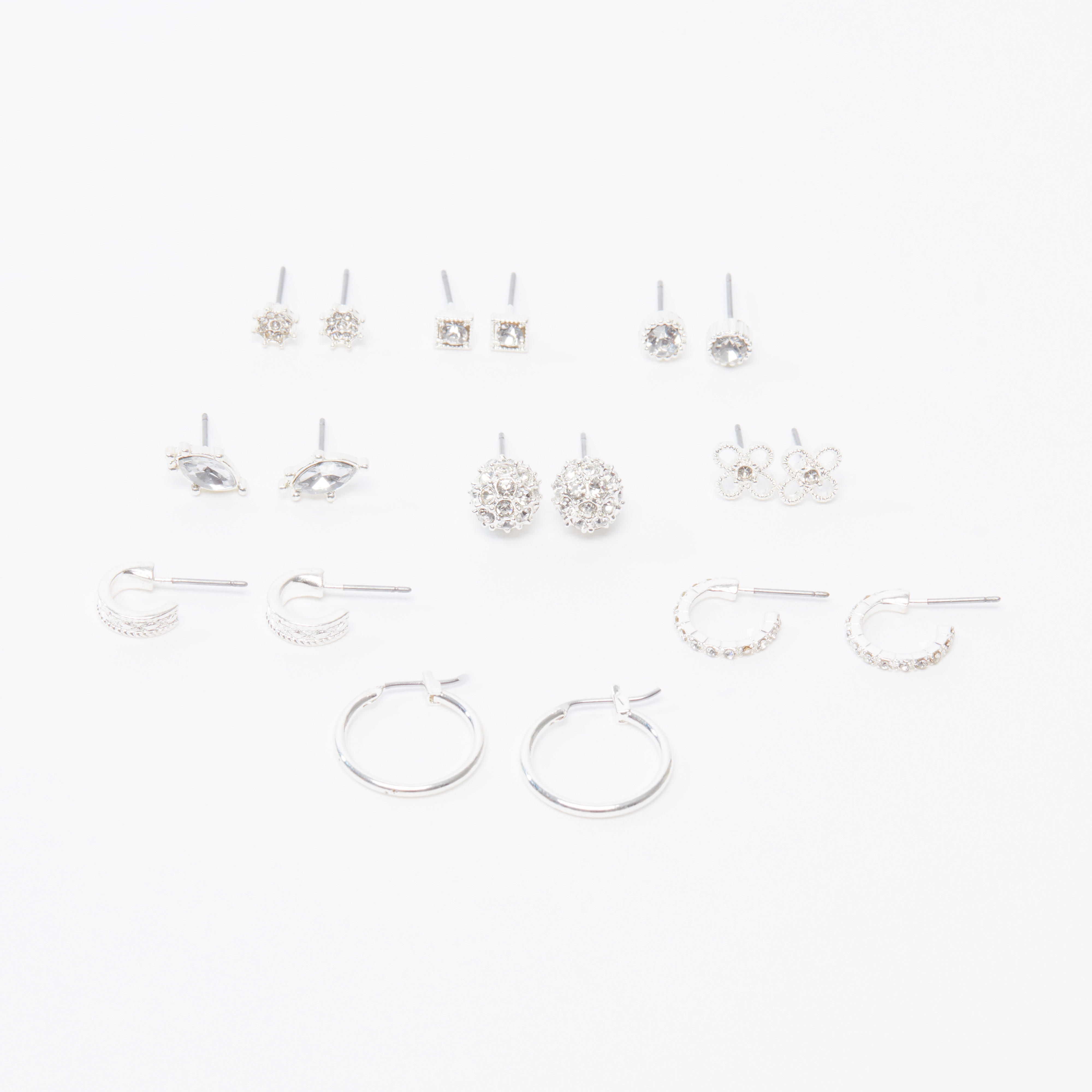 Set of 9 - Assorted Earrings-women-watchesandjewellery-jewellery-earrings-image-1