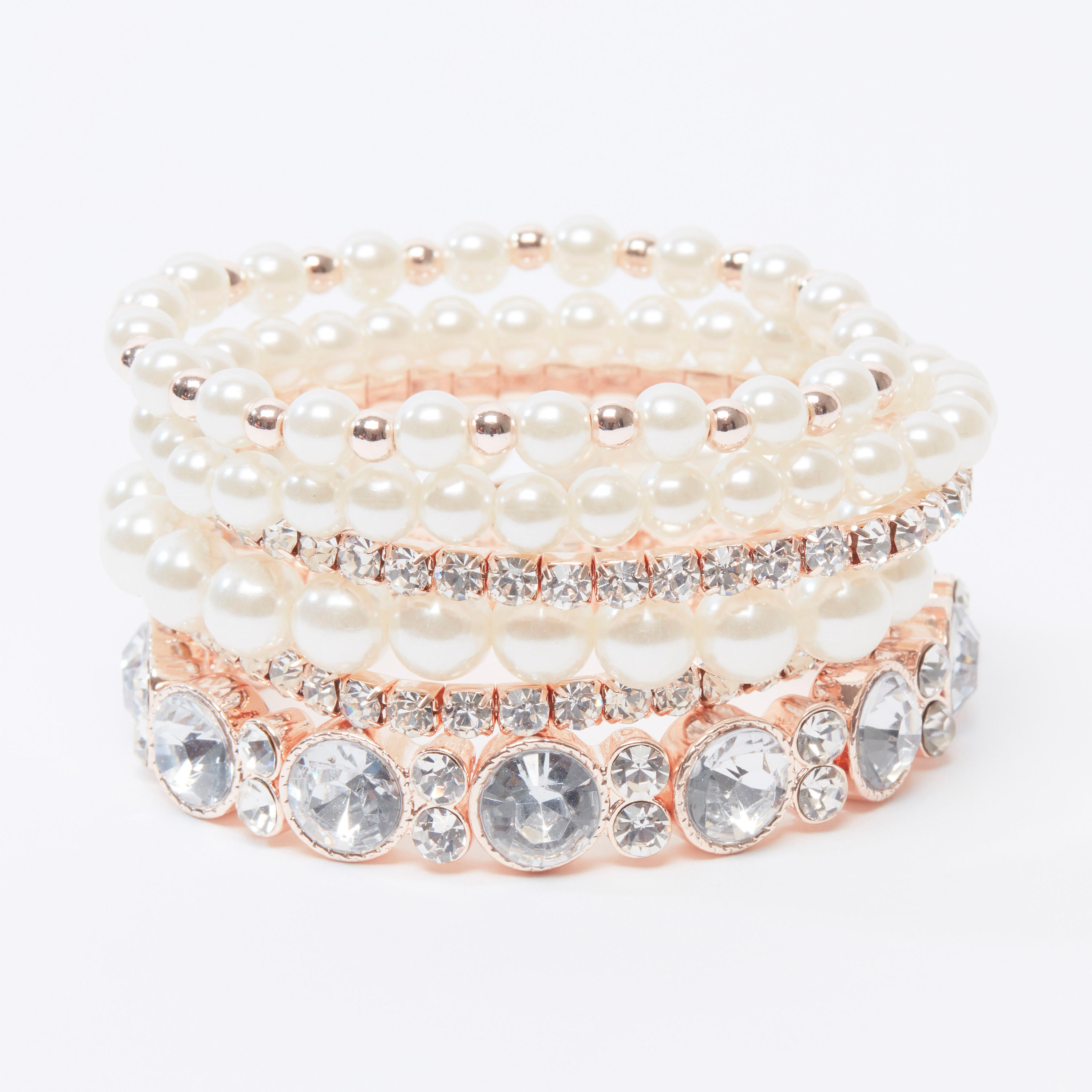 Set of 6 - Embellished Bracelets-women-watchesandjewellery-jewellery-banglesandbracelets-image-1