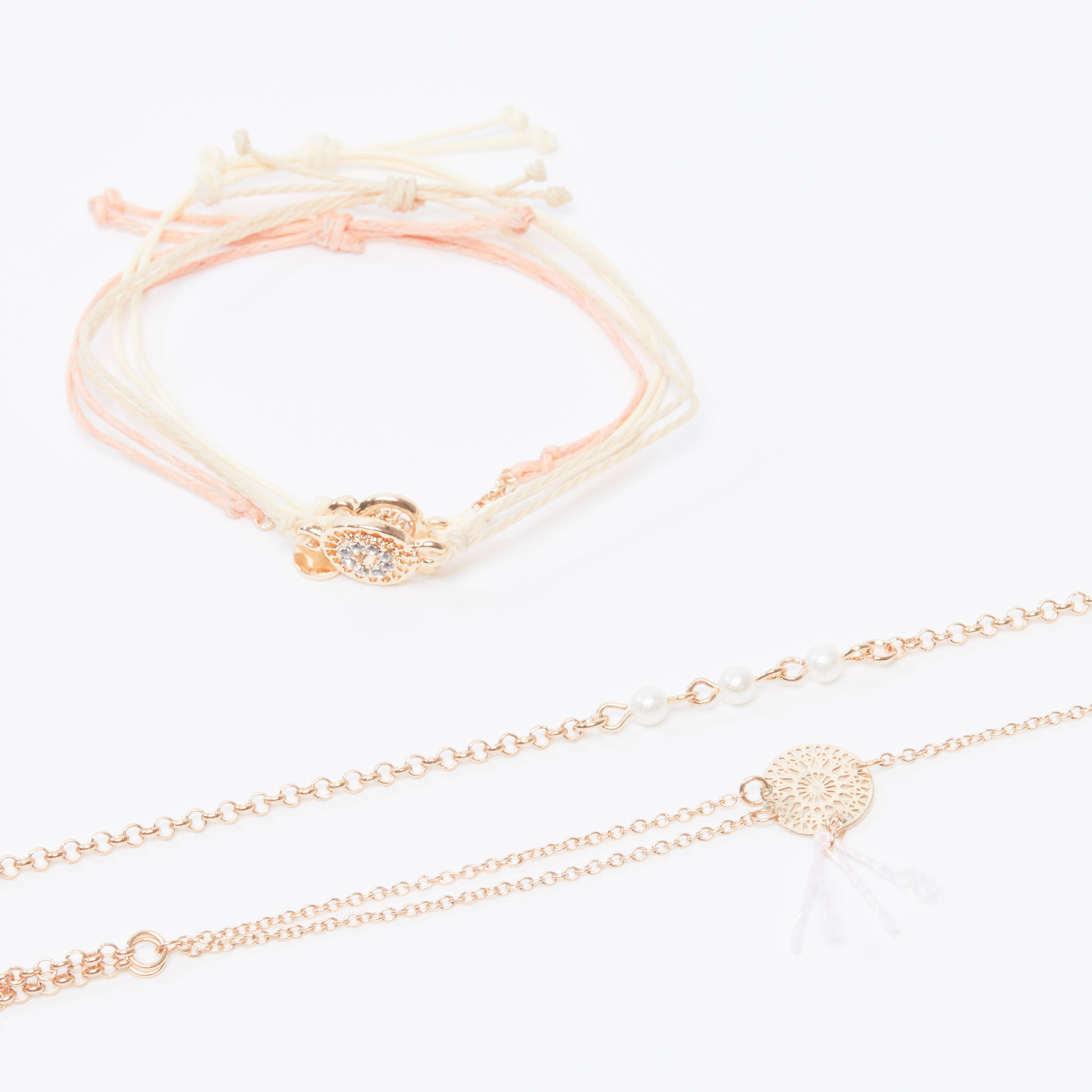 اساور مزينة - طقم من 3 قطع-women-watchesandjewellery-jewellery-banglesandbracelets-image-3