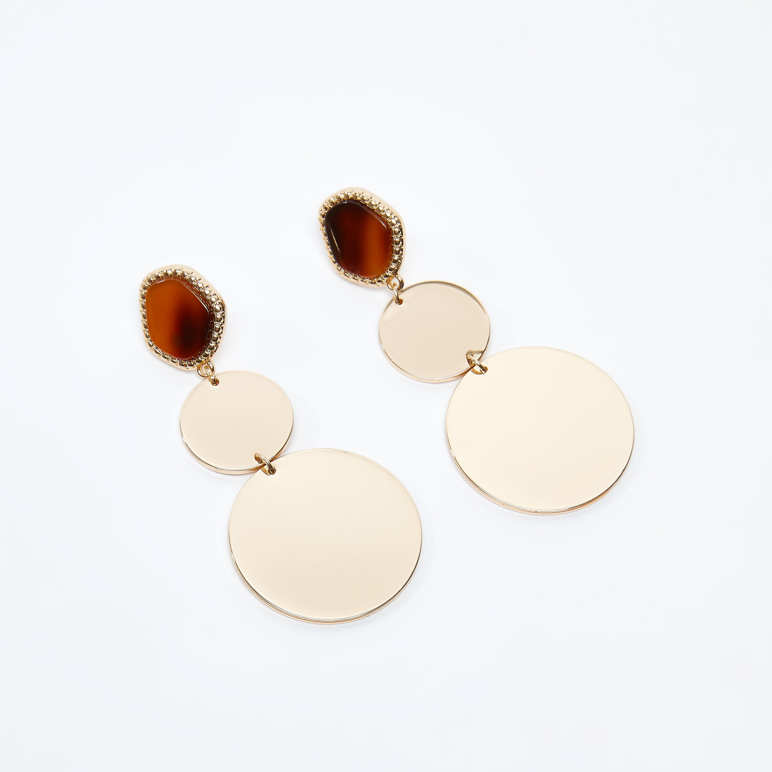 أقراط بدلّاية مزينة بمكبس إغلاق-women-watchesandjewellery-jewellery-earrings-image-4