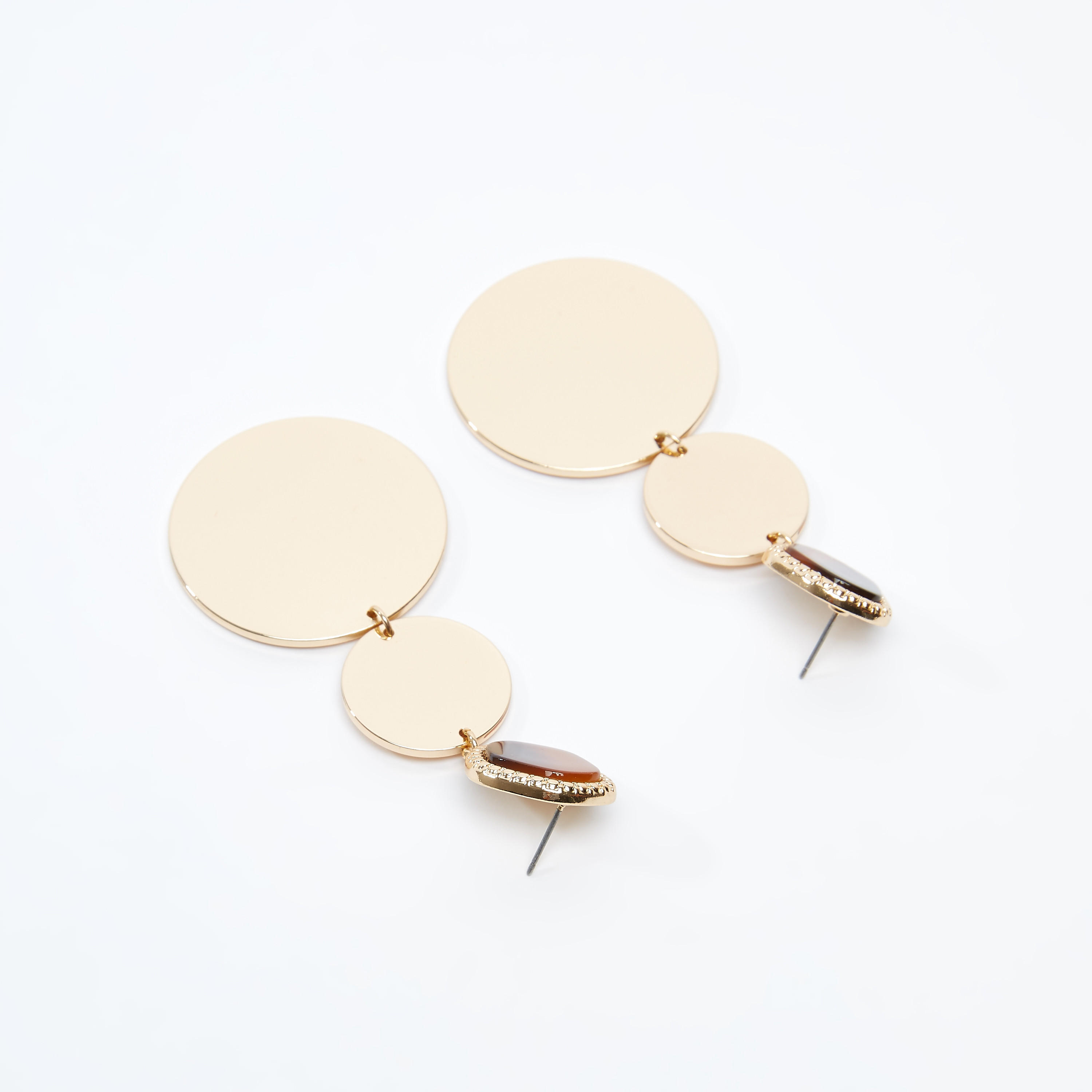 أقراط بدلّاية مزينة بمكبس إغلاق-women-watchesandjewellery-jewellery-earrings-image-1