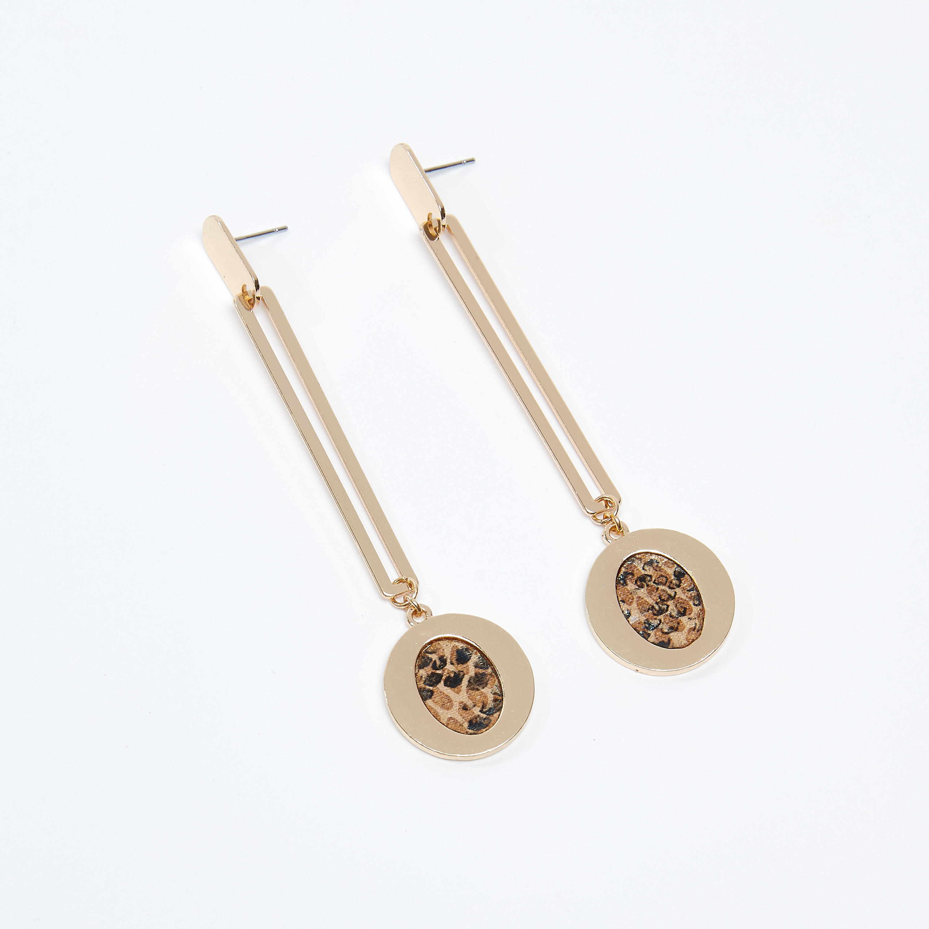 Embellished Dangling Earrings with Pushback Closure-women-watchesandjewellery-jewellery-earrings-image-1