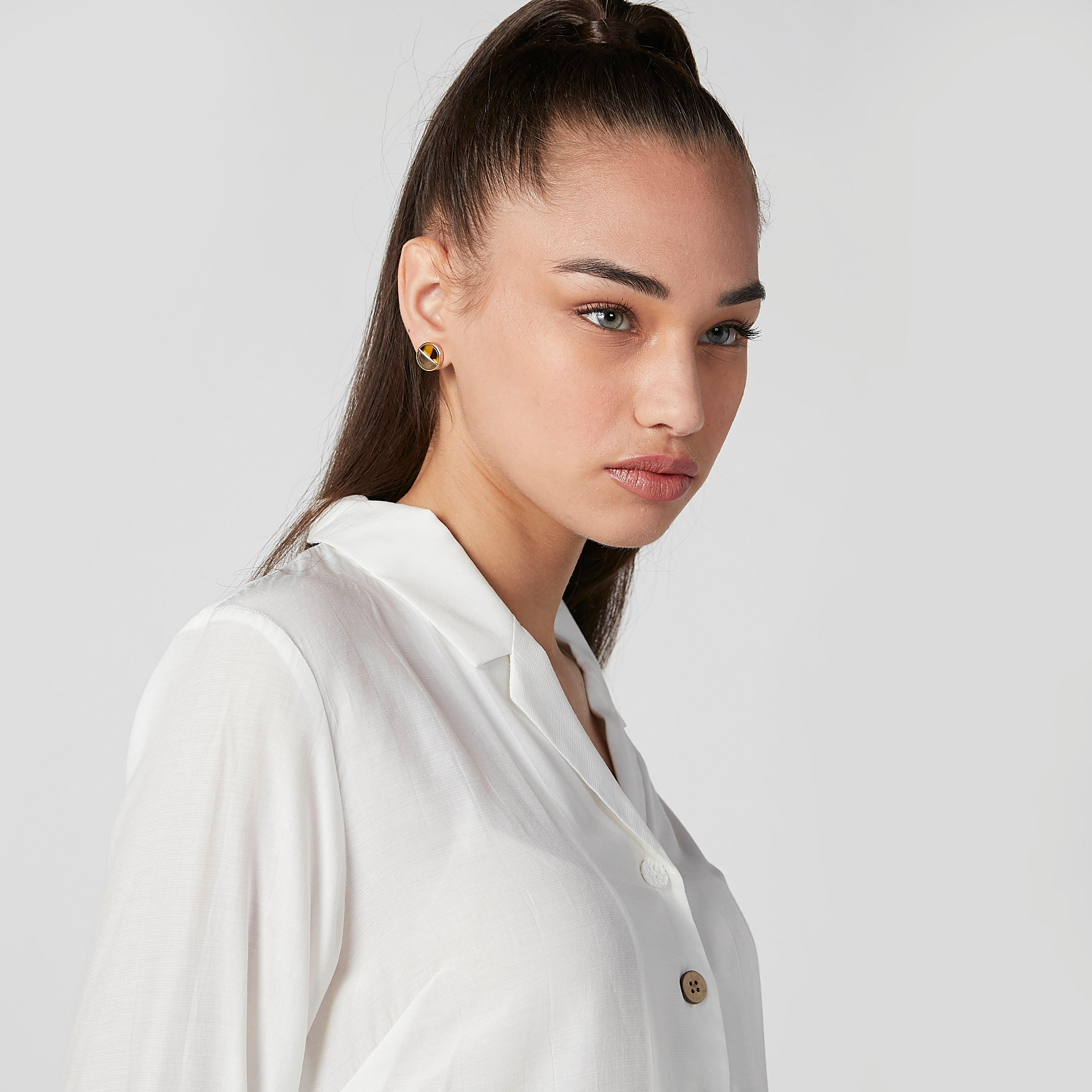 Stud Earrings with Pushback Closure-women-watchesandjewellery-jewellery-earrings-image-2
