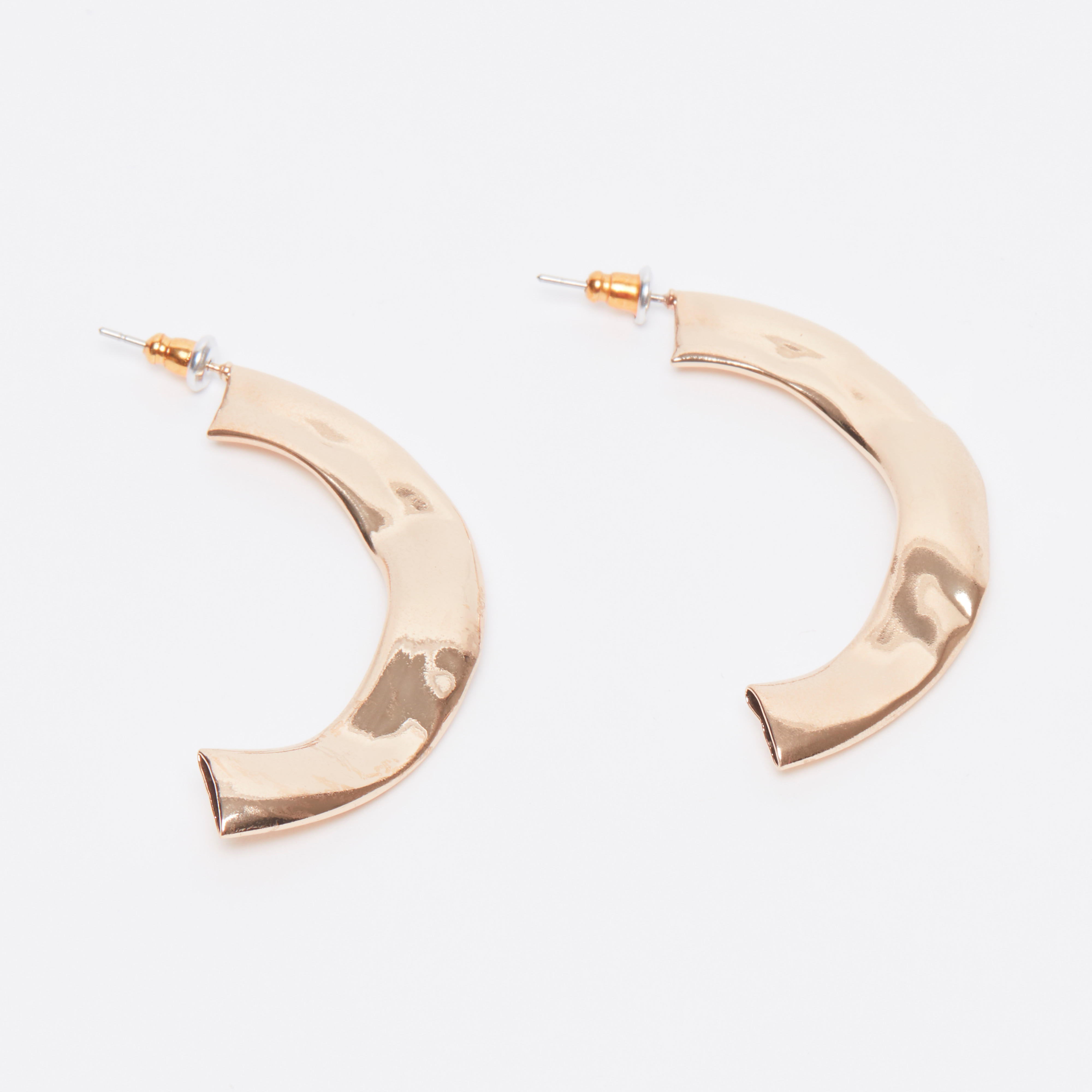 Metallic Dangling Earrings with Pushback Closure-women-watchesandjewellery-jewellery-earrings-image-1