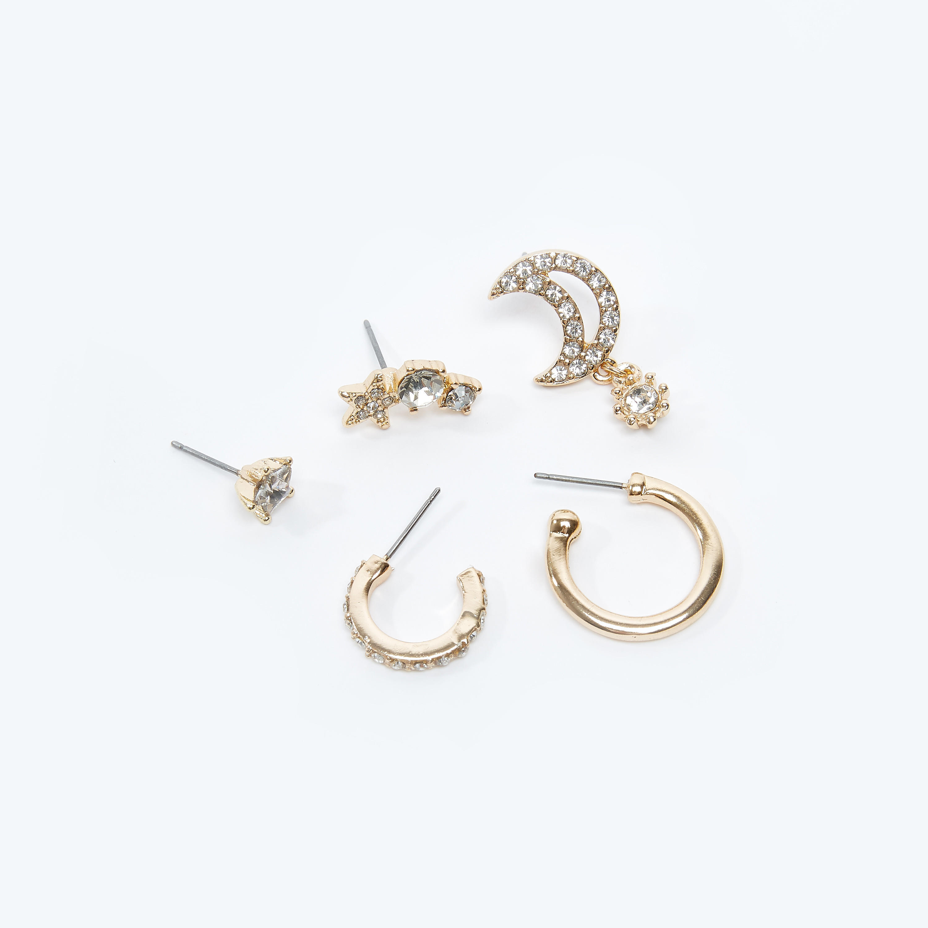 أقراط مزيّنة بمكبس إغلاق-women-watchesandjewellery-jewellery-earrings-image-3
