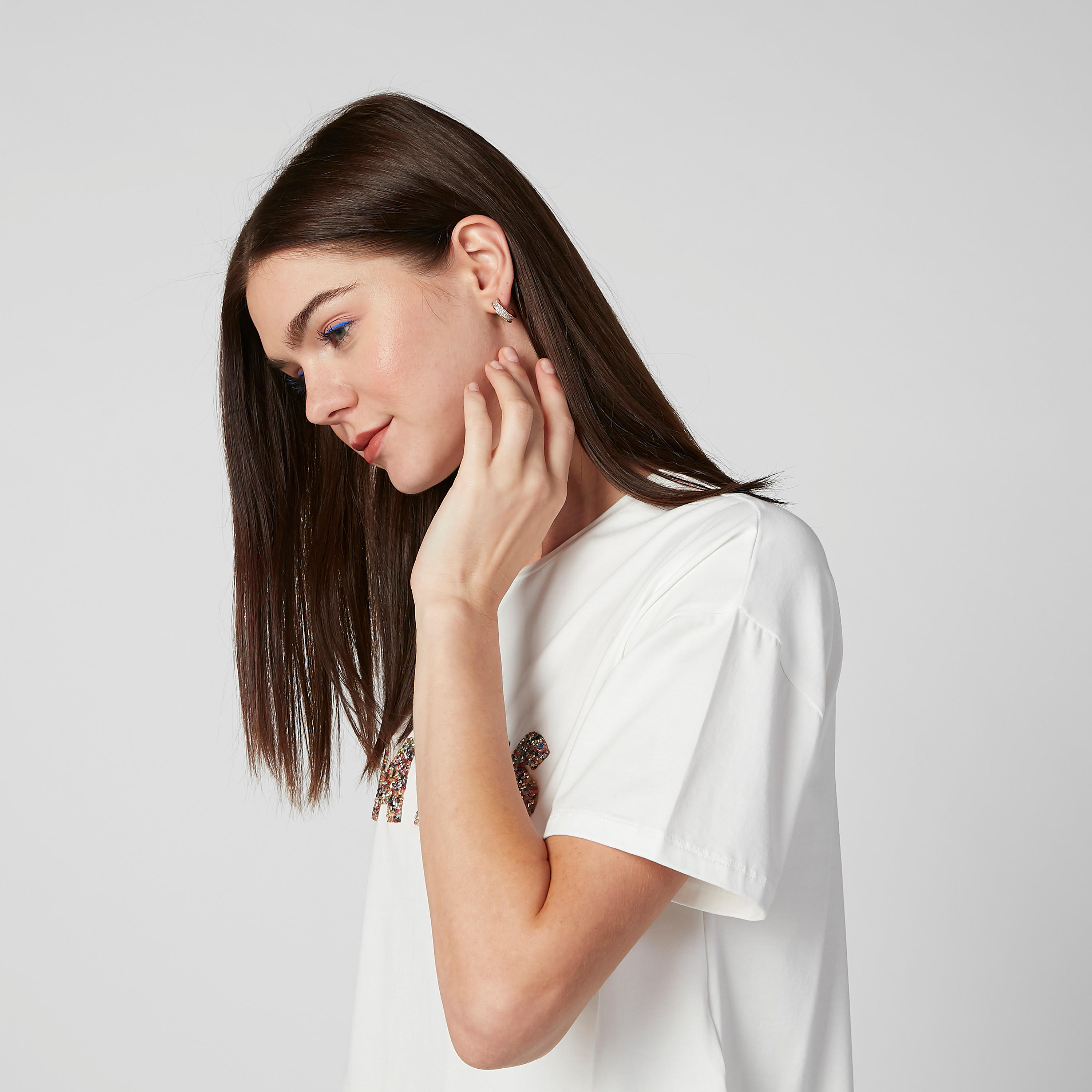 Set of 3 - Embellished Earrings with Pushback Closure-women-watchesandjewellery-jewellery-earrings-image-2