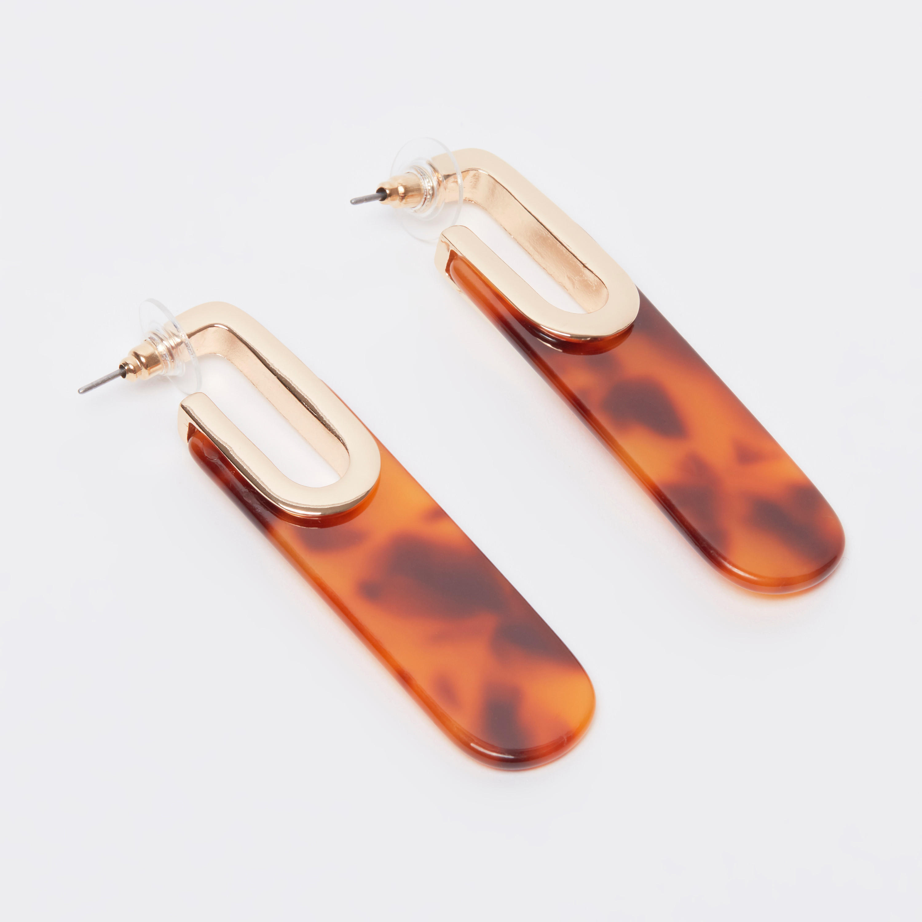 Printed Dangling Earrings with Pushback Closure-women-watchesandjewellery-jewellery-earrings-image-1