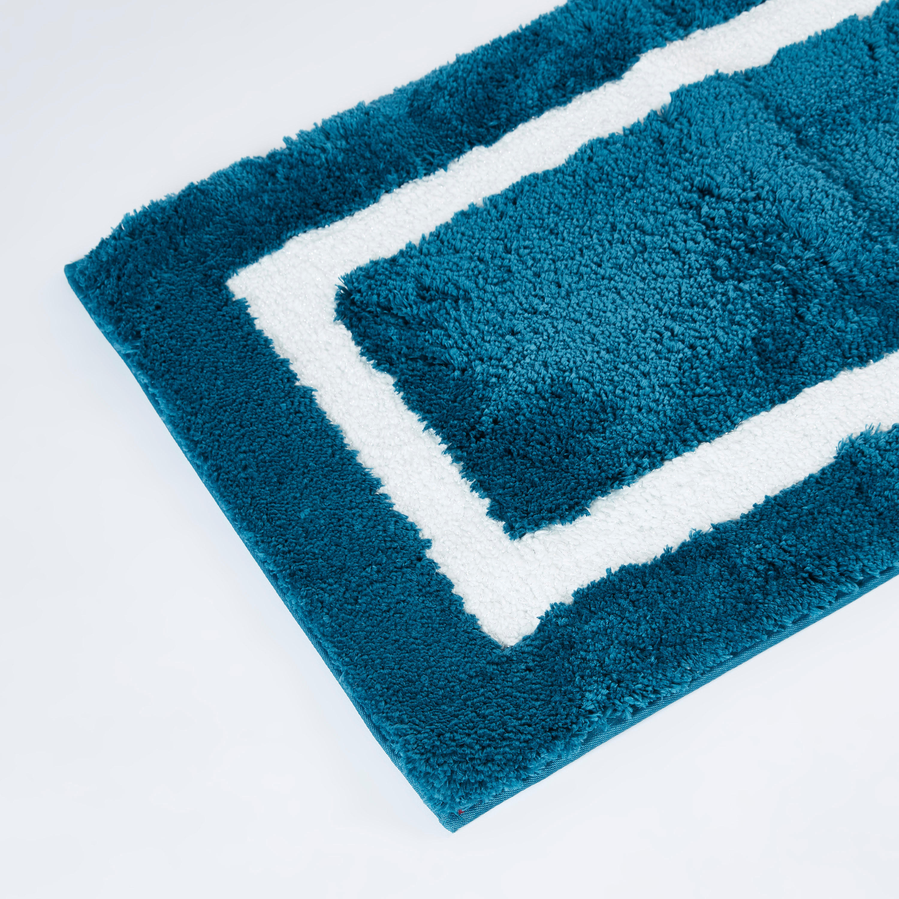 Leno Tufted Rectangular Bathmat - 80x50 cms-household-bathandlaundry-bathlinen-bathmatsandtubmats-image-2
