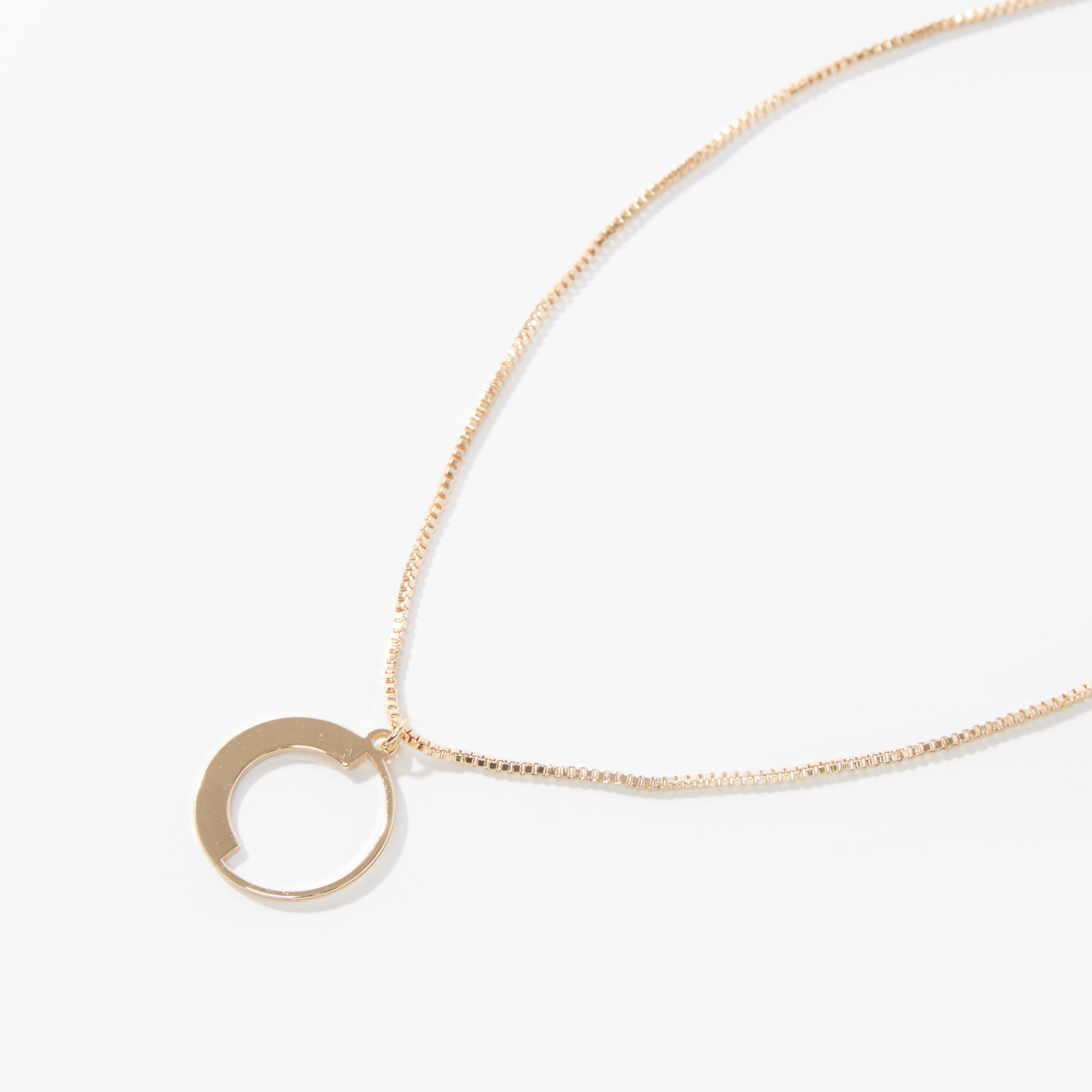 قلادة ميتاليك بدلّاية ومشبك إغلاق-women-watchesandjewellery-jewellery-necklacesandpendants-image-1