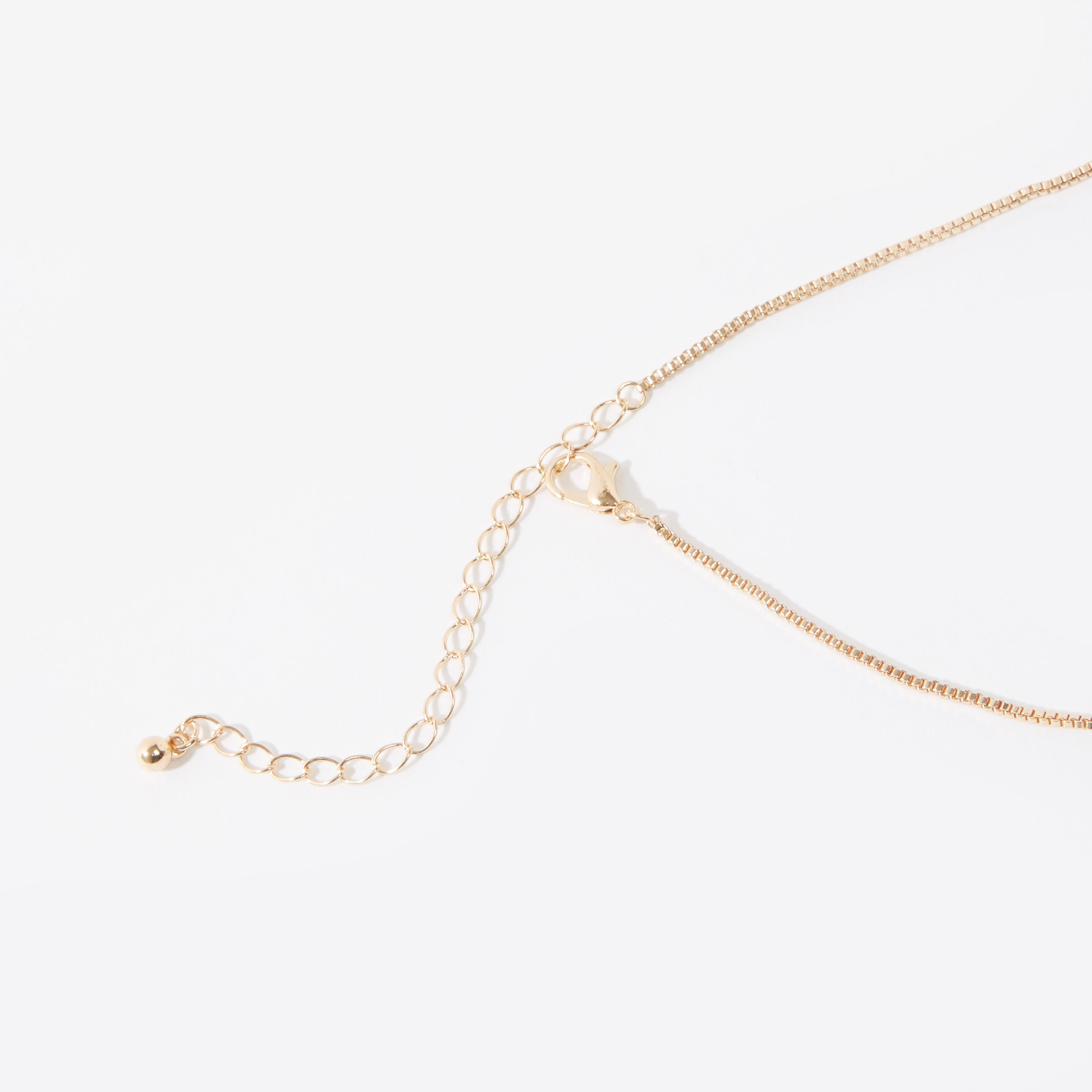 قلادة ميتاليك بدلّاية ومشبك إغلاق-women-watchesandjewellery-jewellery-necklacesandpendants-image-3