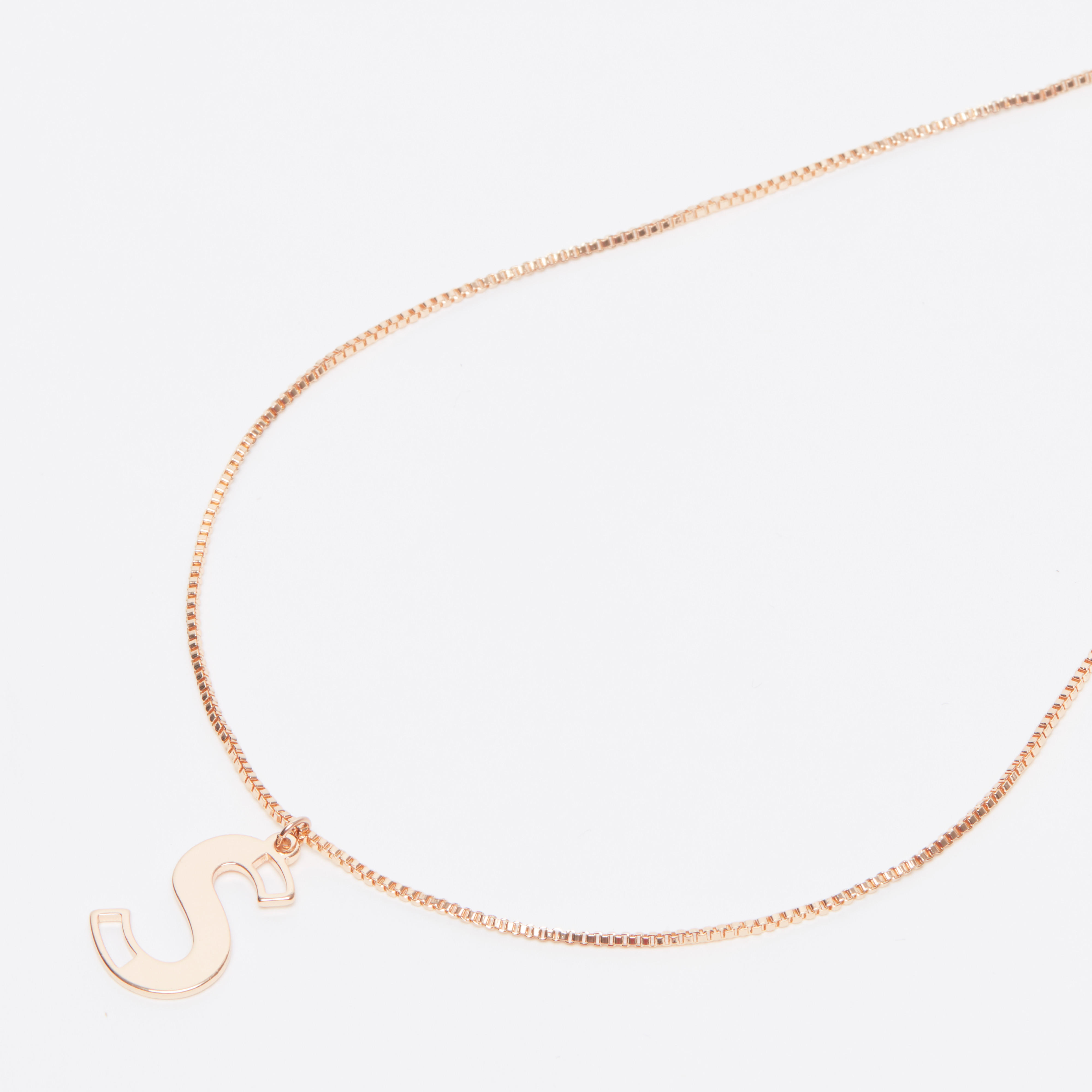 عقد بدلّاية S ميتاليك ومشبك إغلاق-women-watchesandjewellery-jewellery-necklacesandpendants-image-1