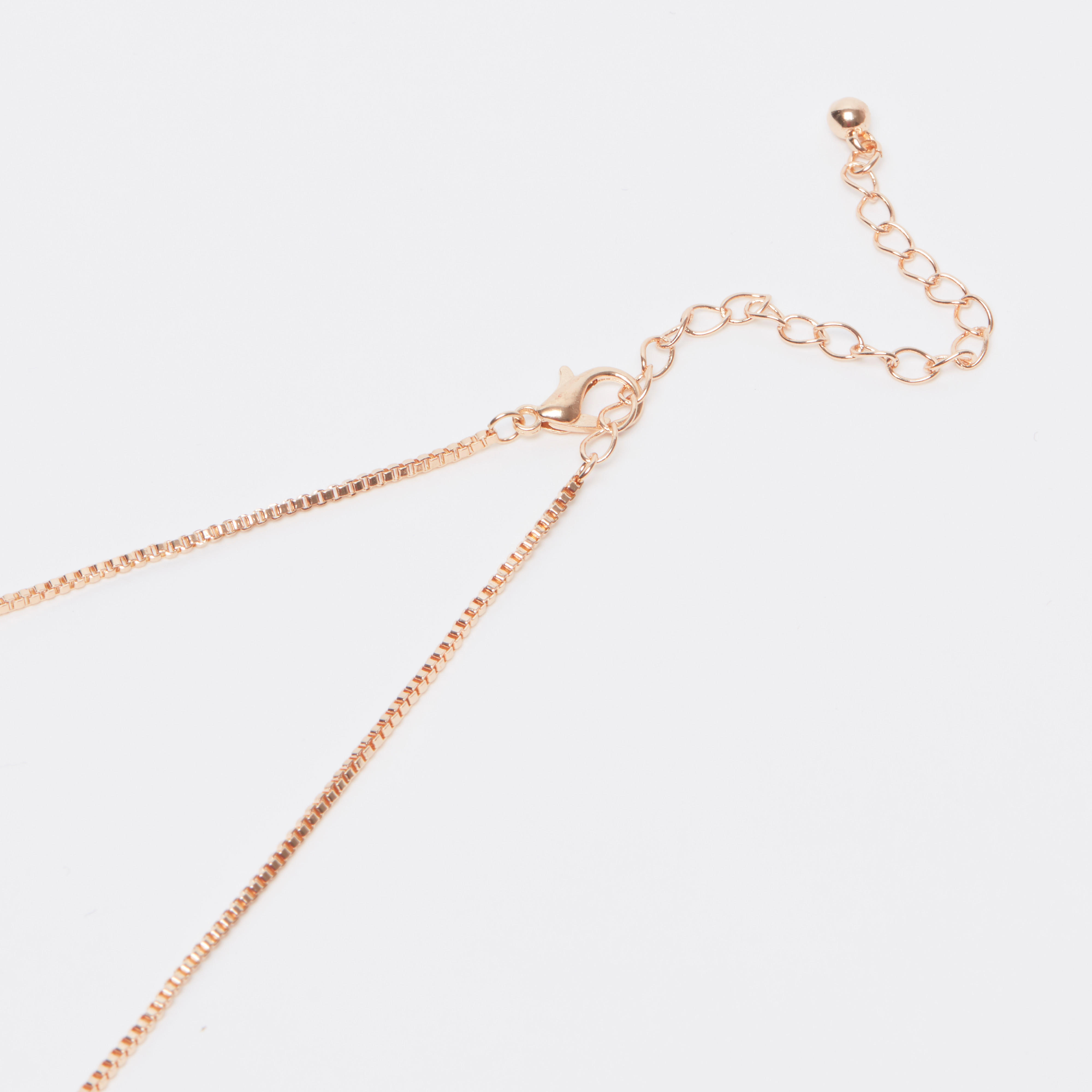 عقد بدلّاية S ميتاليك ومشبك إغلاق-women-watchesandjewellery-jewellery-necklacesandpendants-image-3