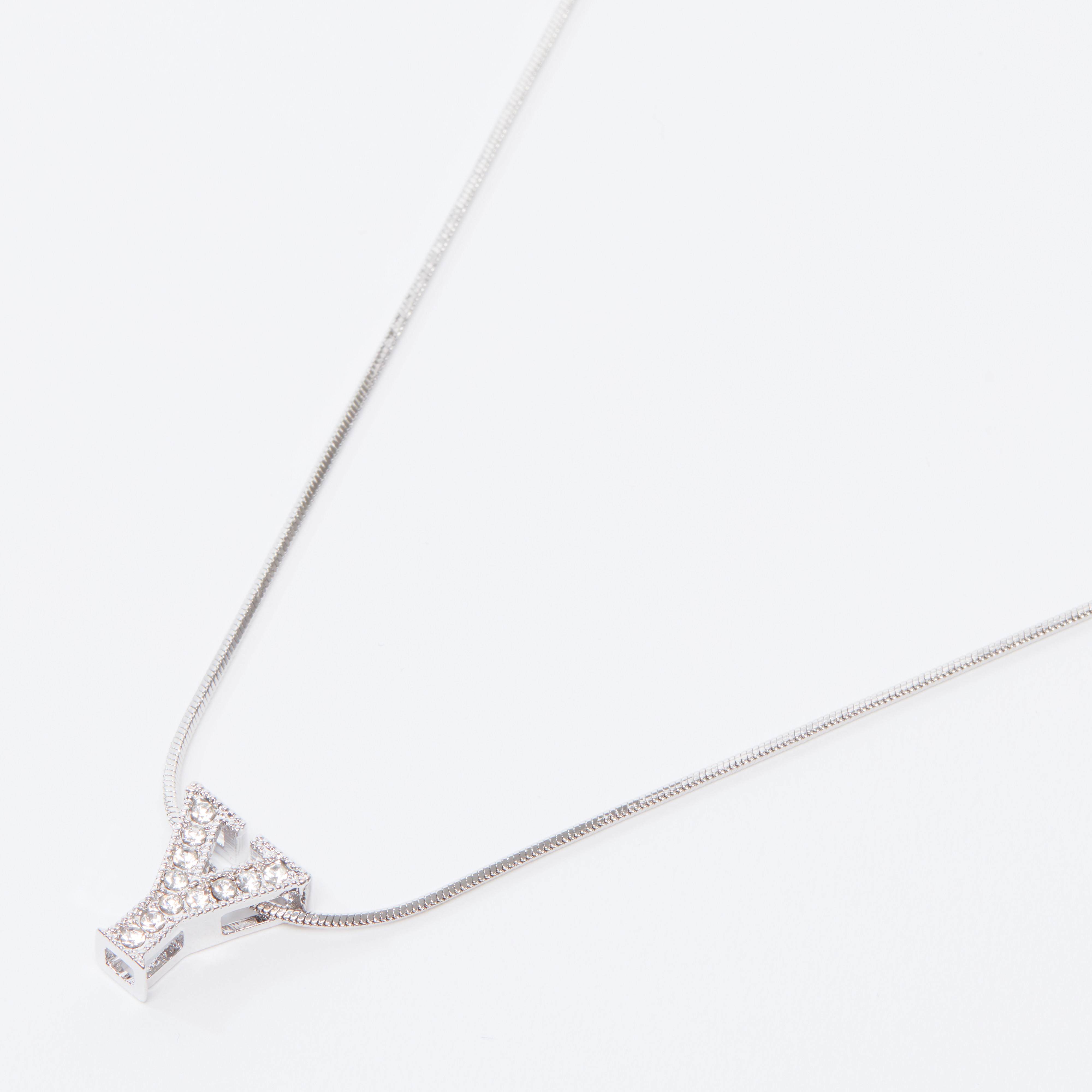 قلادة بدلّاية Y مرصّعة ومشبك إغلاق-women-watchesandjewellery-jewellery-necklacesandpendants-image-1