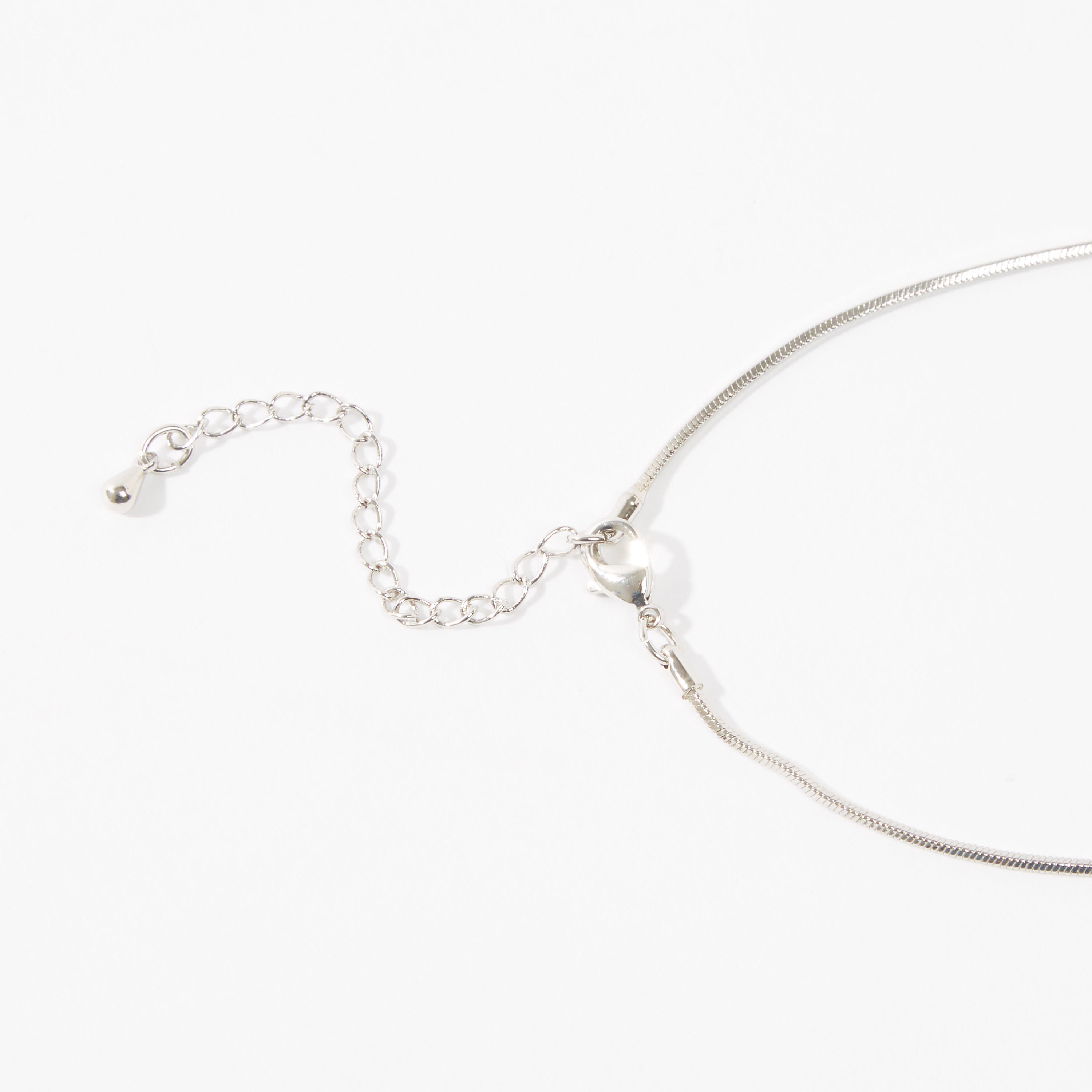 قلادة بدلّاية حرف Z مزيّنة ومشبك إغلاق-women-watchesandjewellery-jewellery-necklacesandpendants-image-3