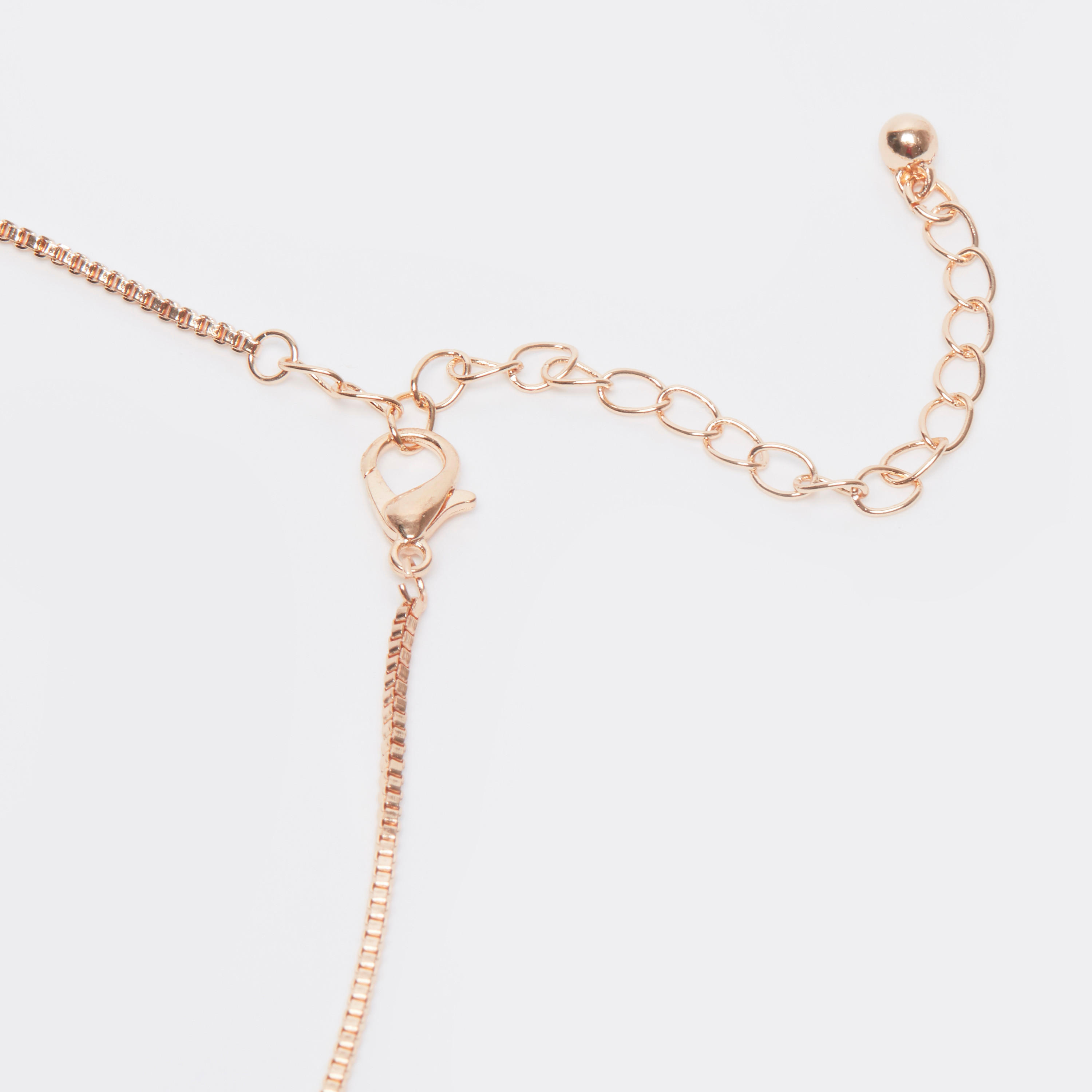 Metallic M Letter Pendant Necklace with Lobster Clasp-women-watchesandjewellery-jewellery-necklacesandpendants-image-3