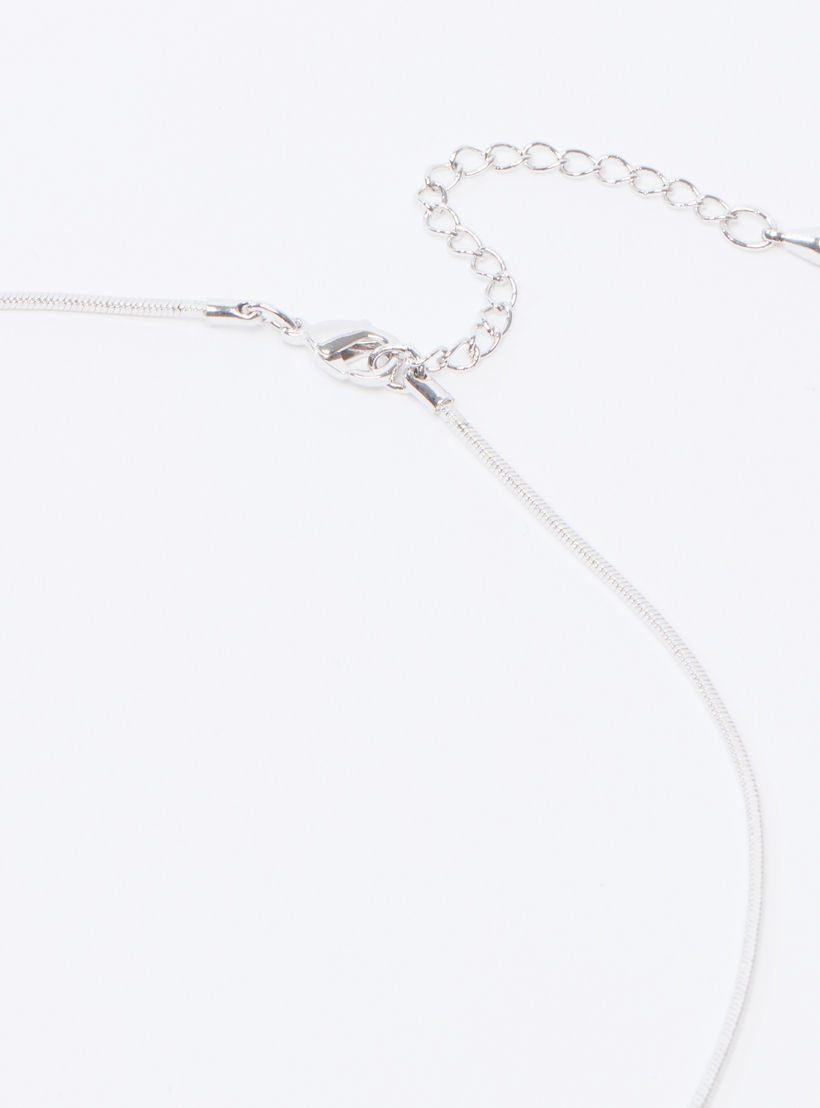 Studded Alphabet G Pendant Necklace with Lobster Clasp-women-watchesandjewellery-jewellery-necklacesandpendants-image-3
