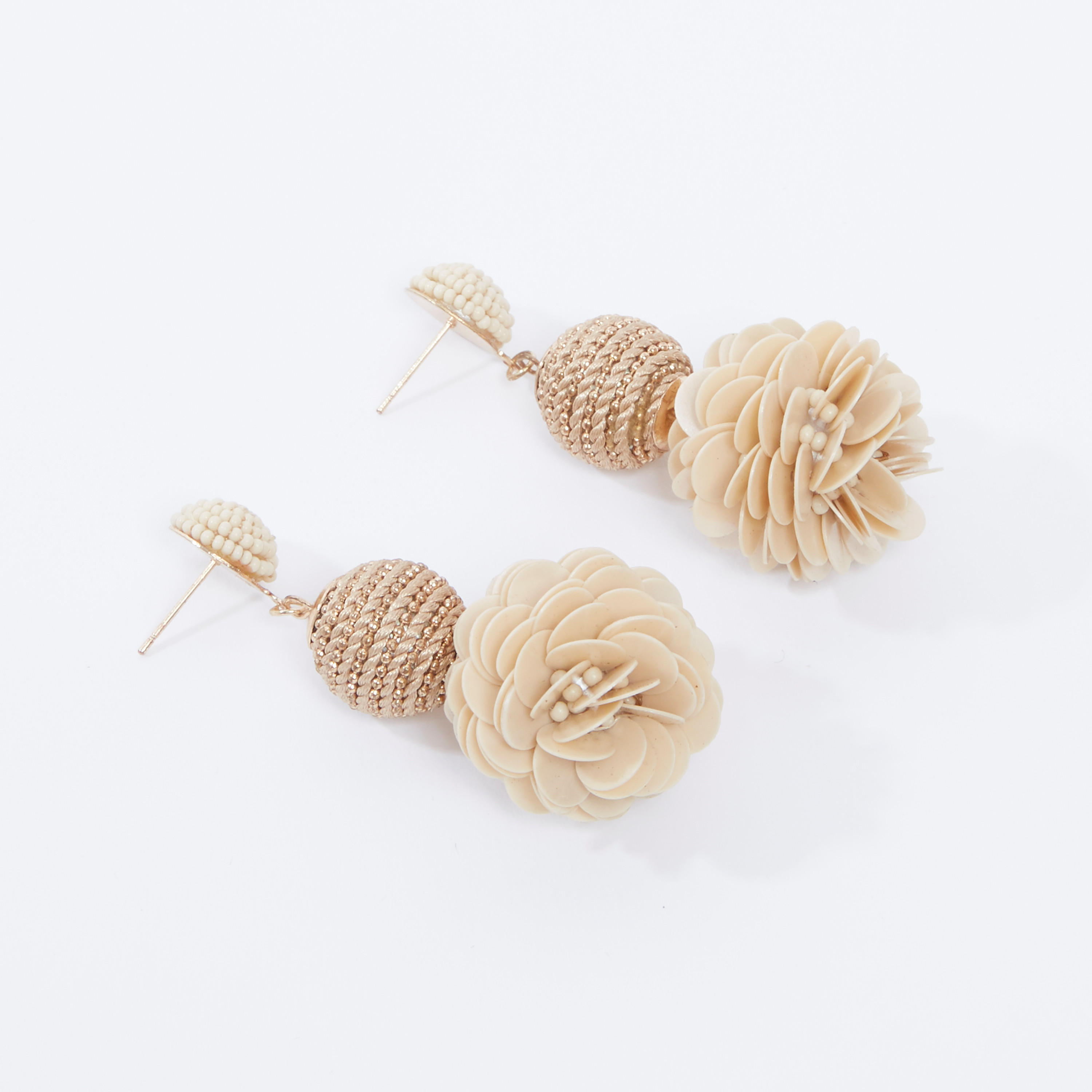 Embellished Dangling Earrings with Pushback Closure-women-watchesandjewellery-jewellery-earrings-image-4