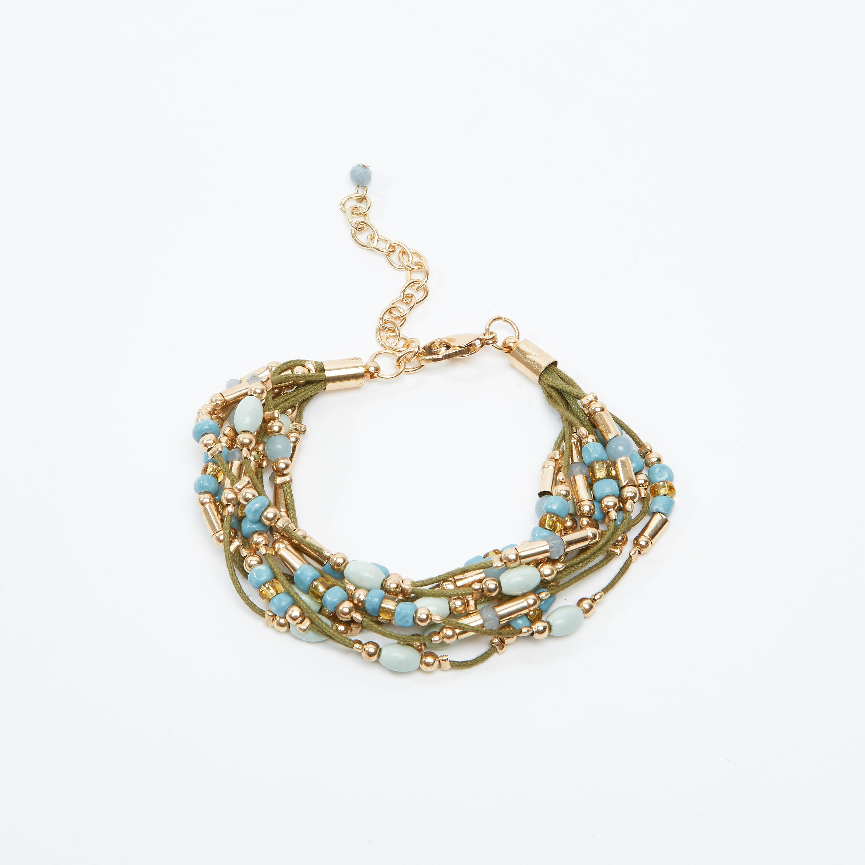 سوار مزين بالخرز بمشبك إغلاق-women-watchesandjewellery-jewellery-banglesandbracelets-image-3