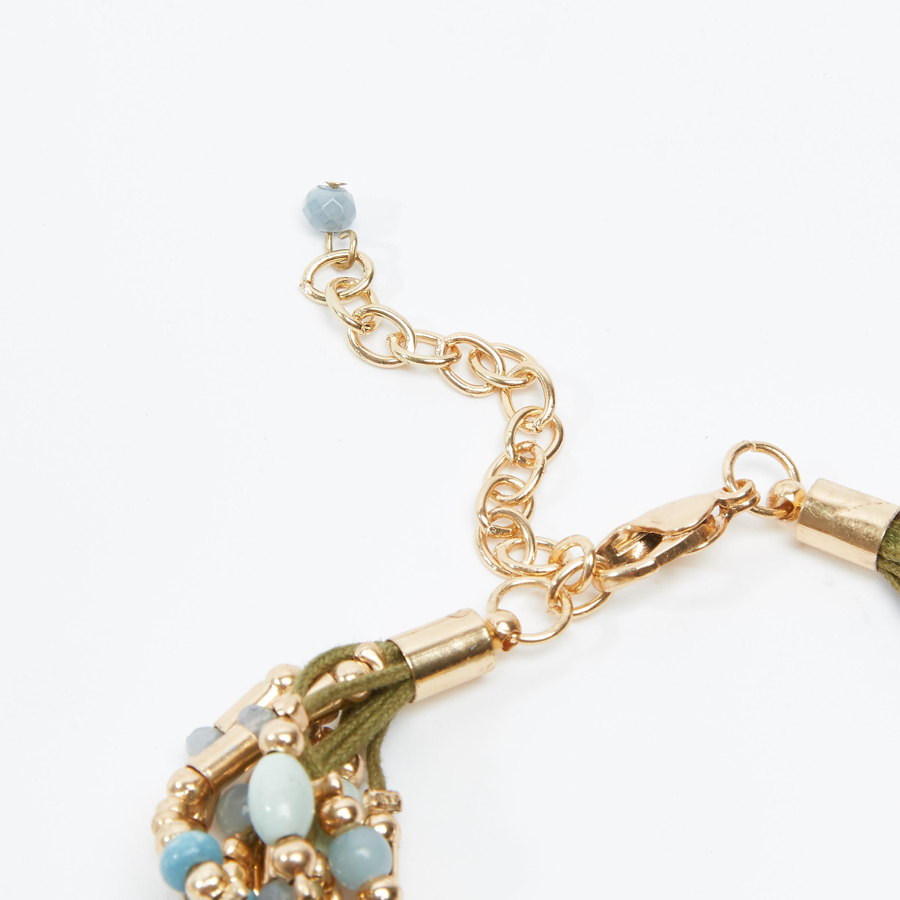سوار مزين بالخرز بمشبك إغلاق-women-watchesandjewellery-jewellery-banglesandbracelets-image-1