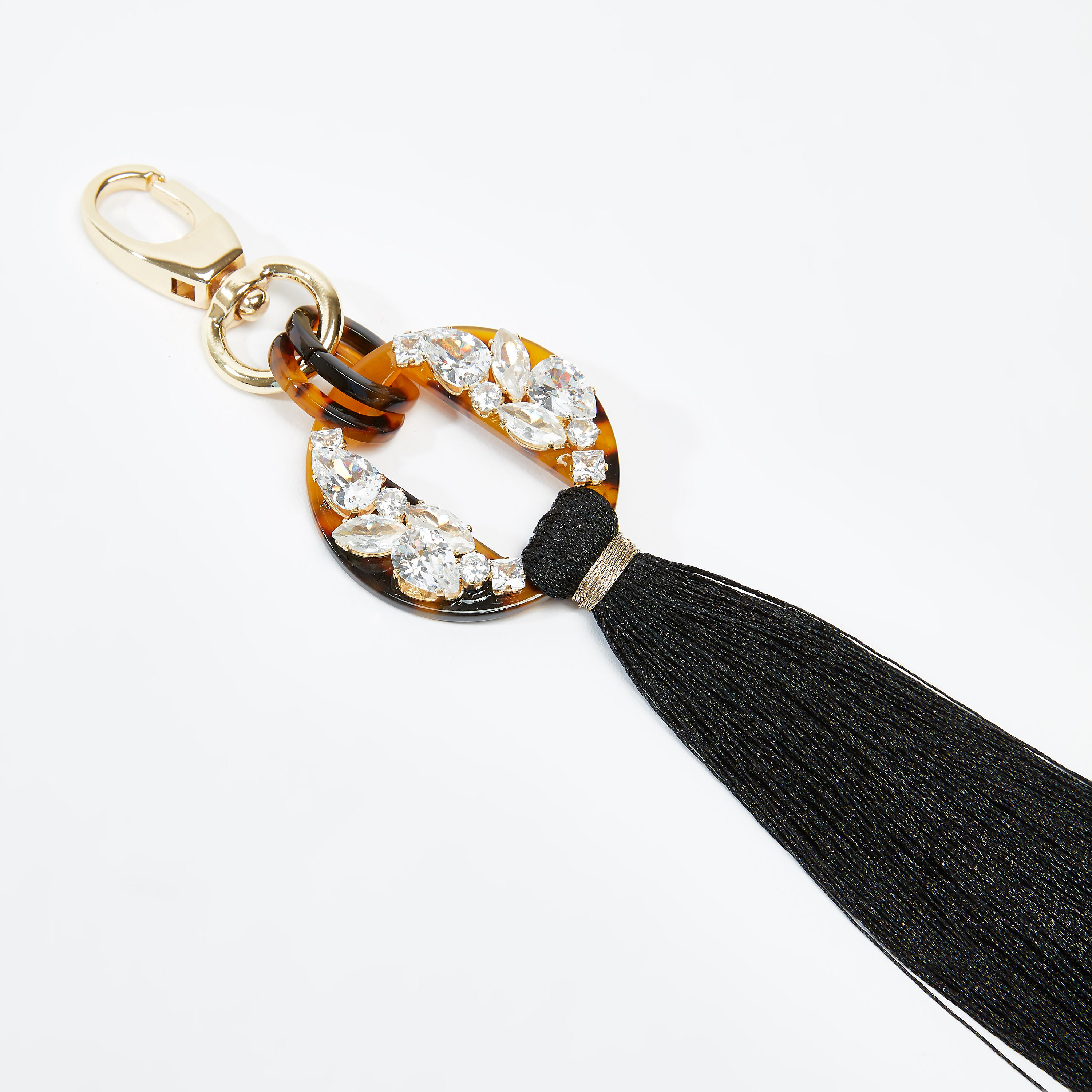 Embellished Dangling Keychain with Lobster Clasp-women-clothingaccessories-novelties-image-2