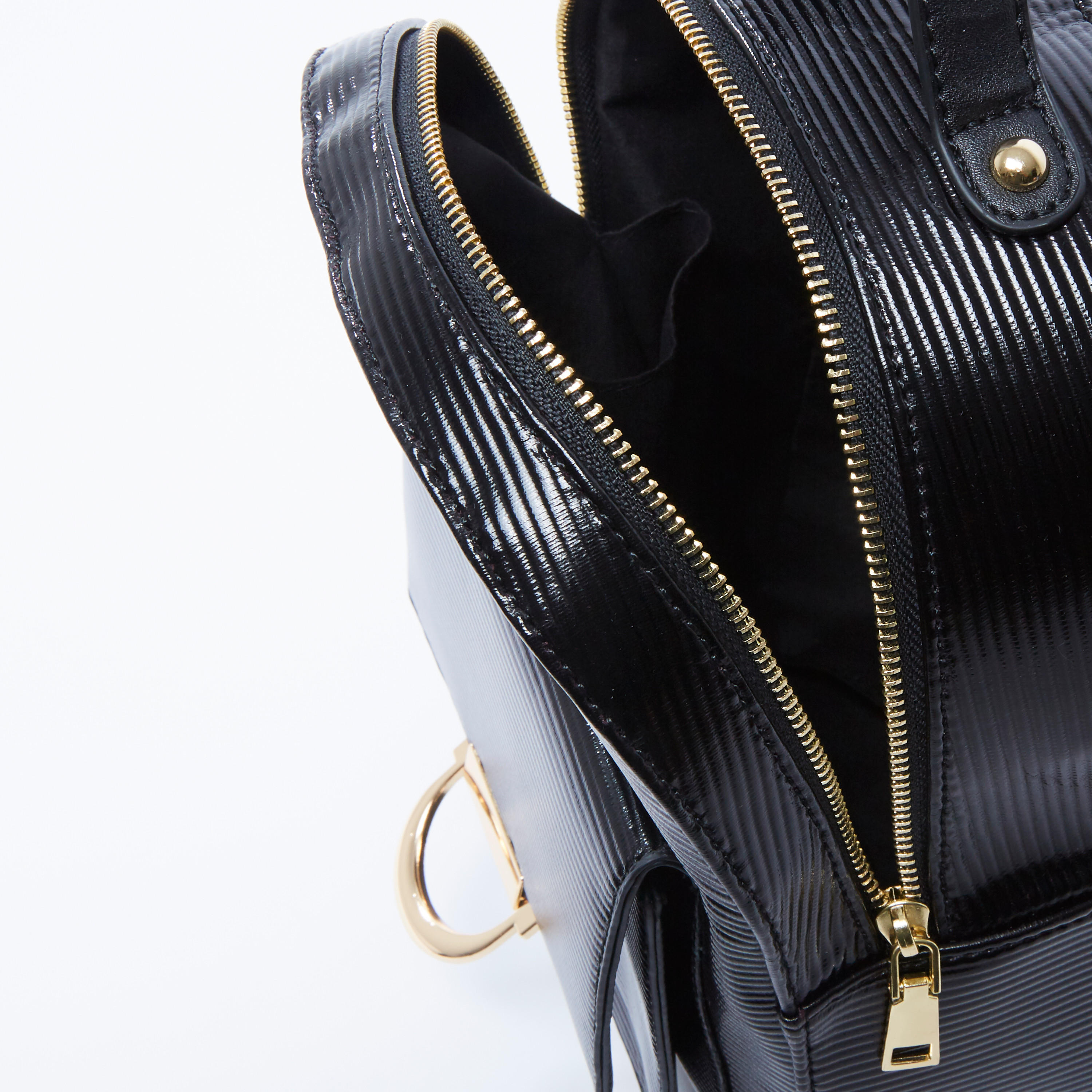 شنطة ظهر بارزة الملمس بحمّالات كتف قابلة للتعديل ومقبض علوي-women-bagsandwallets-handbags-image-5