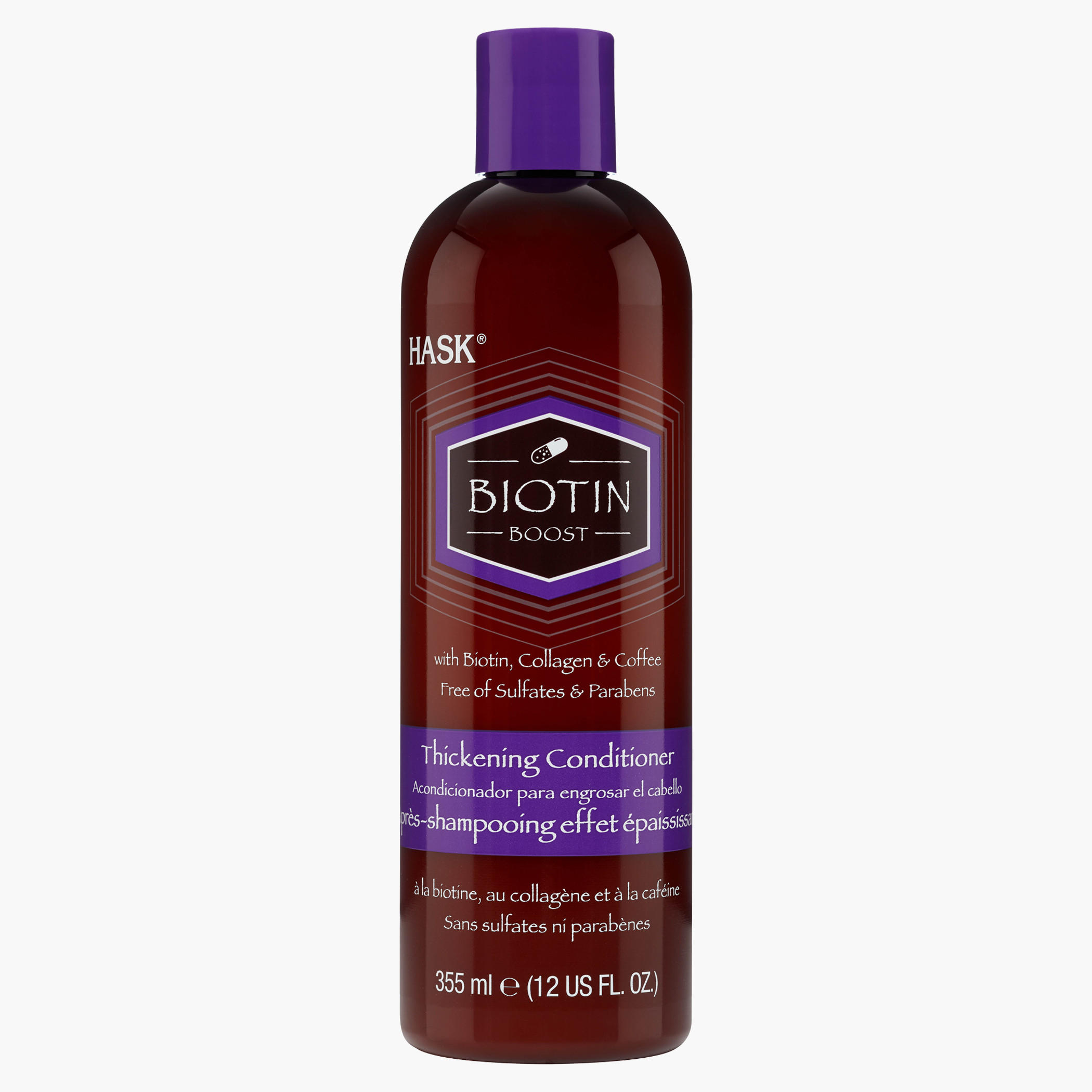 HASK Biotin Boost Thickening Conditioner - 355 ml-beautyandpersonalcare-hair-haircare-conditioners-image-1