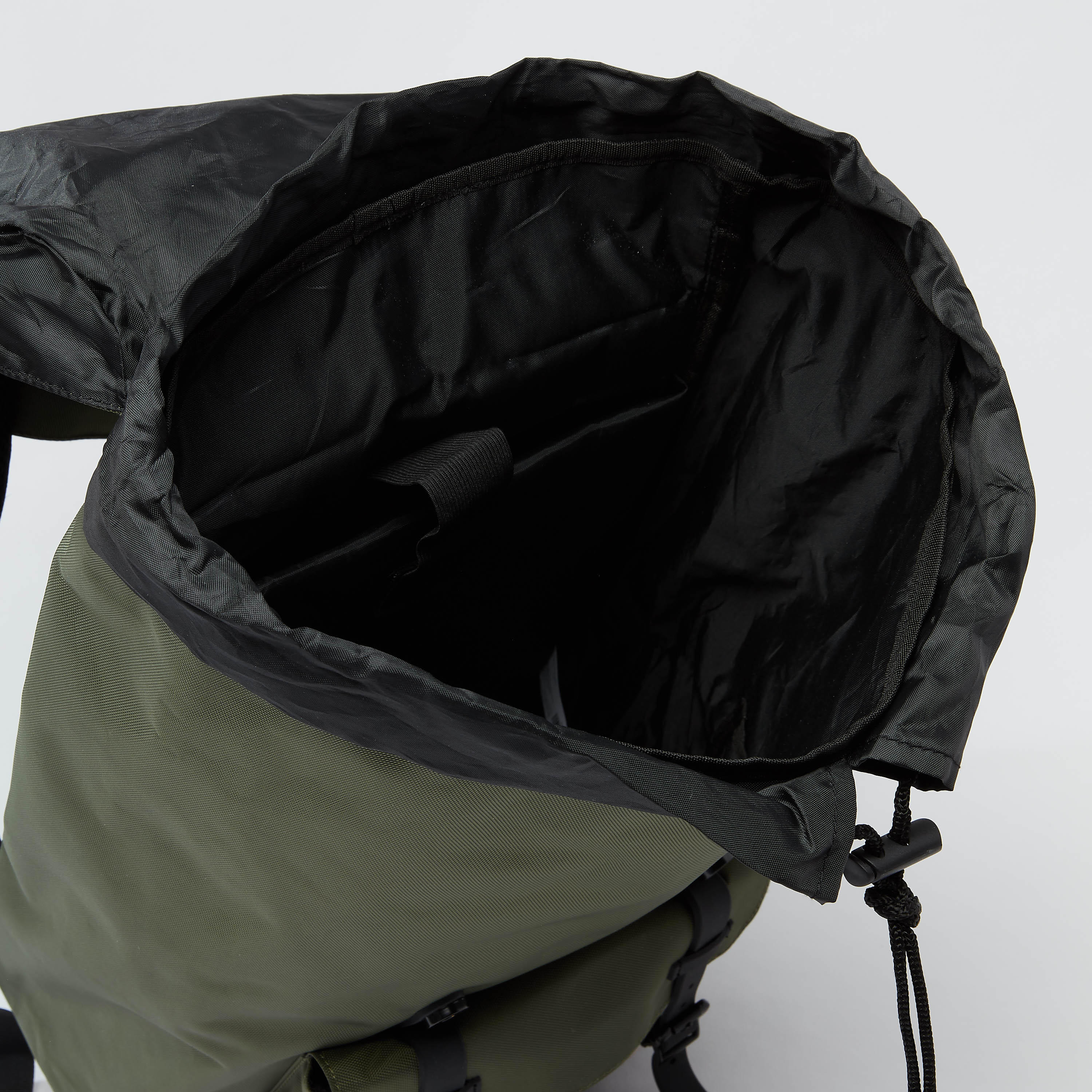 Plain Backpack with Adjustable Shoulder Straps and Drawstring Closure-men-bags-image-5