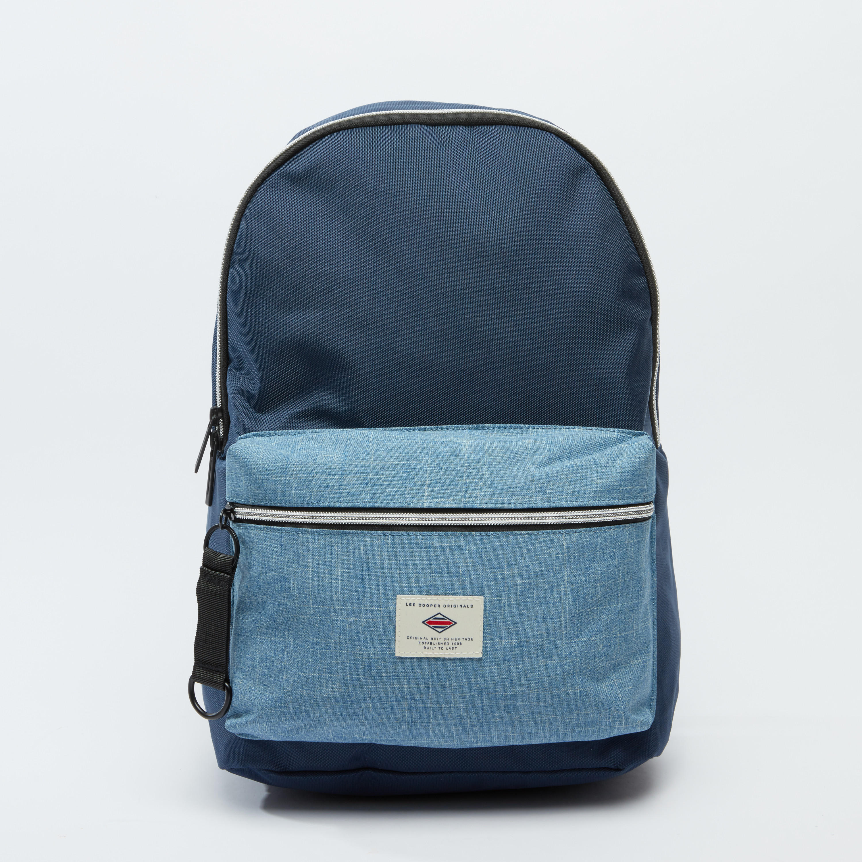 شنطة ظهر بارزة الملمس بحمّالات قابلة للتعديل ومقبض علوي-men-bags-image-1