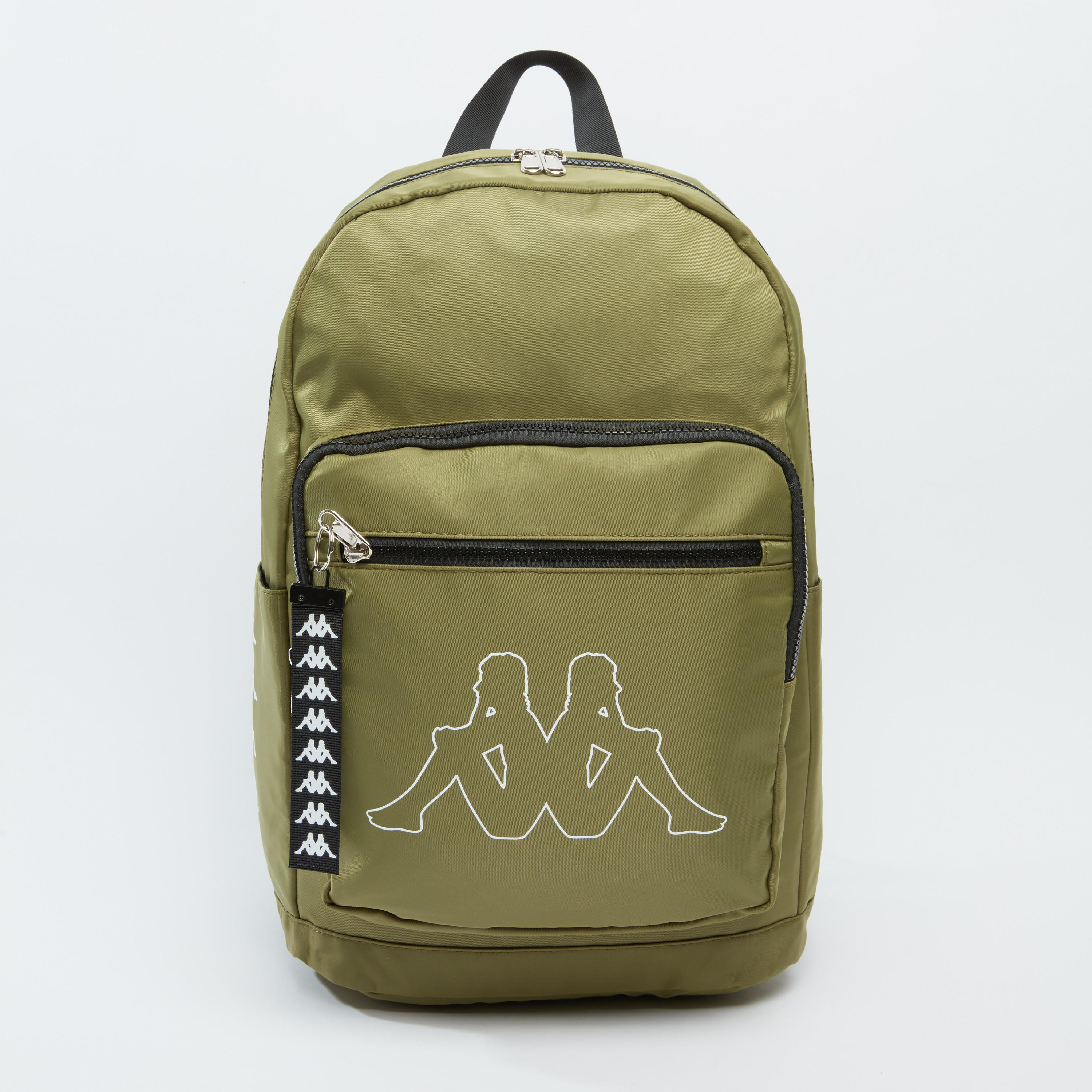 شنطة ظهر بسحّاب إغلاق وحمّالات قابلة للتعديل وطبعات من كابا-men-bags-image-1