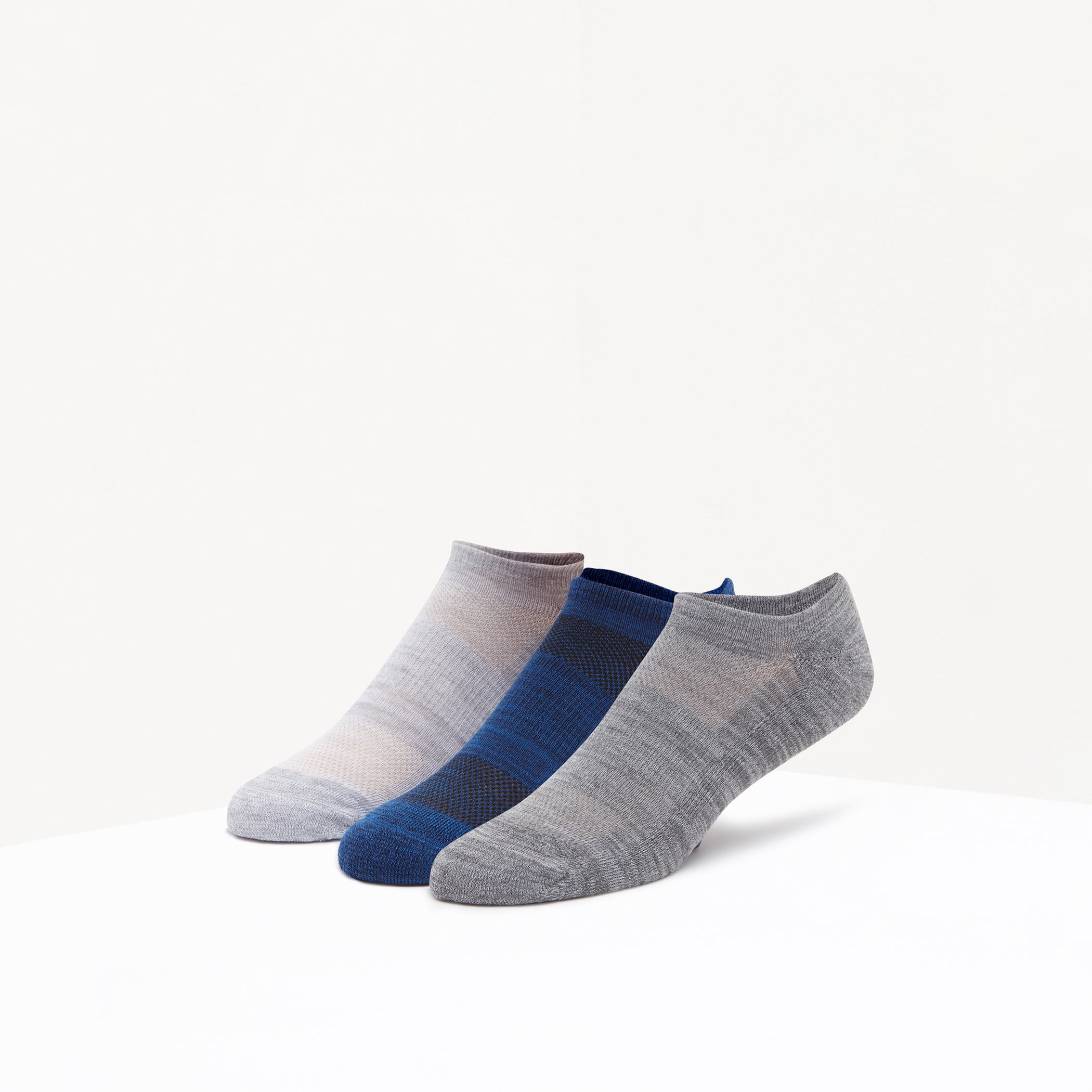 Skechers Men's Terry Invisible Sports Socks - S113887-462-men-socks-image-1