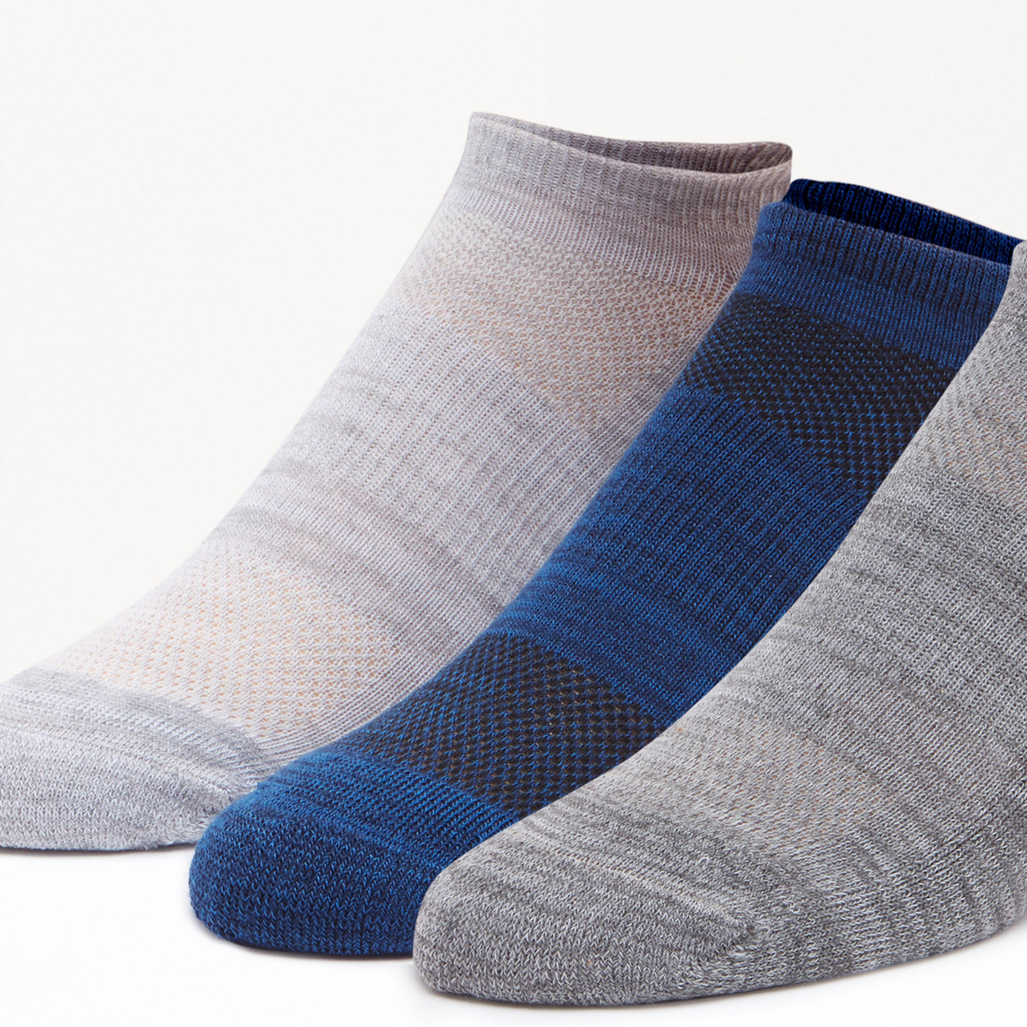Skechers Men's Terry Invisible Sports Socks - S113887-462-men-socks-image-3