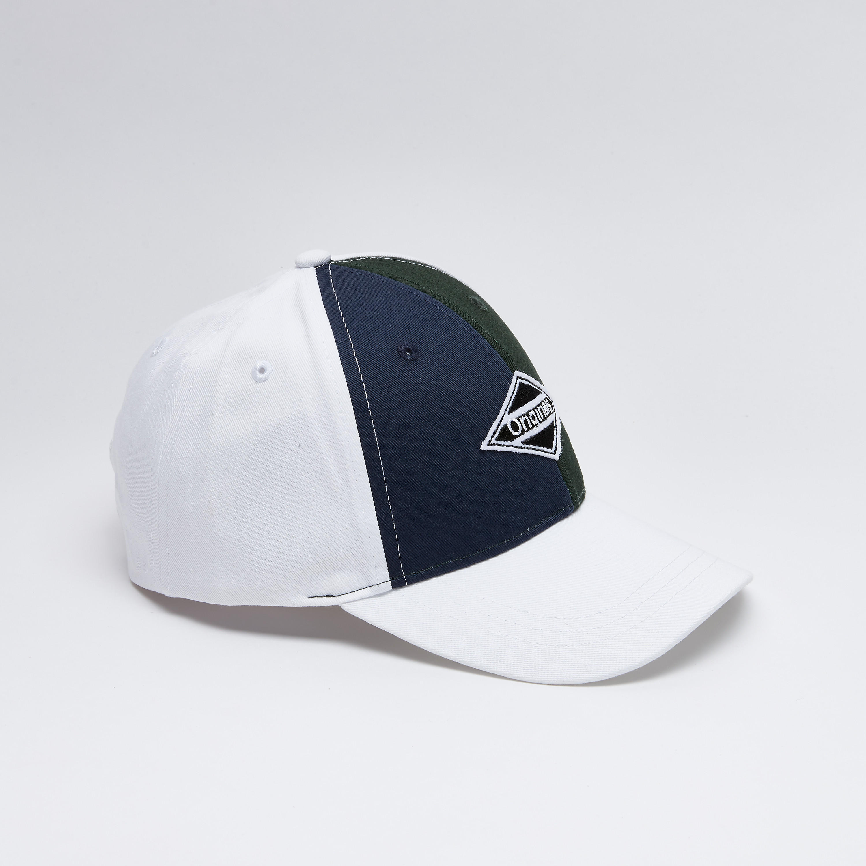 Textured Cap with Hook and Loop Closure-men-caps-image-1