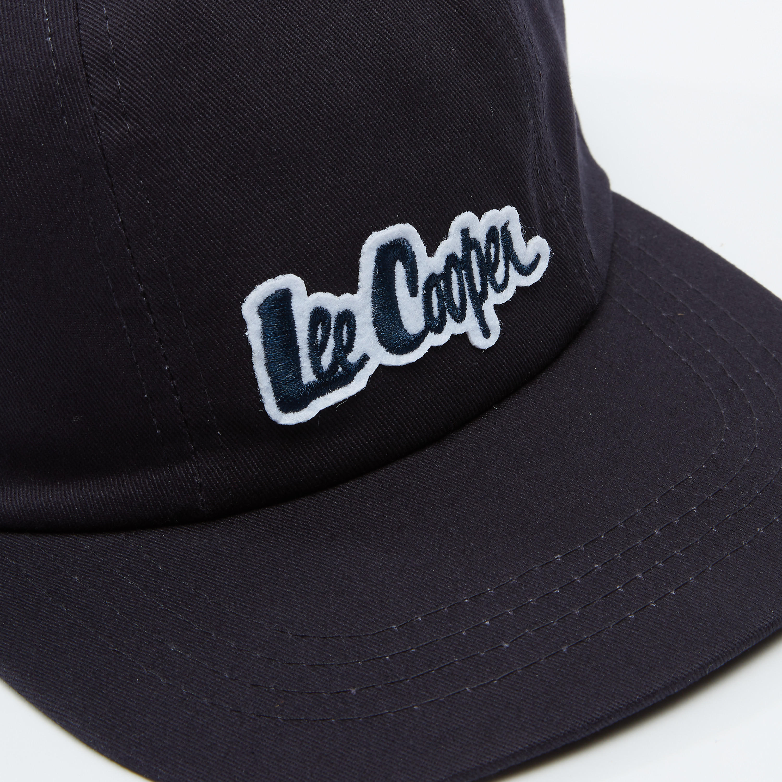 Lee Copper Textured Cap with Plate Buckle Closure-men-caps-image-3