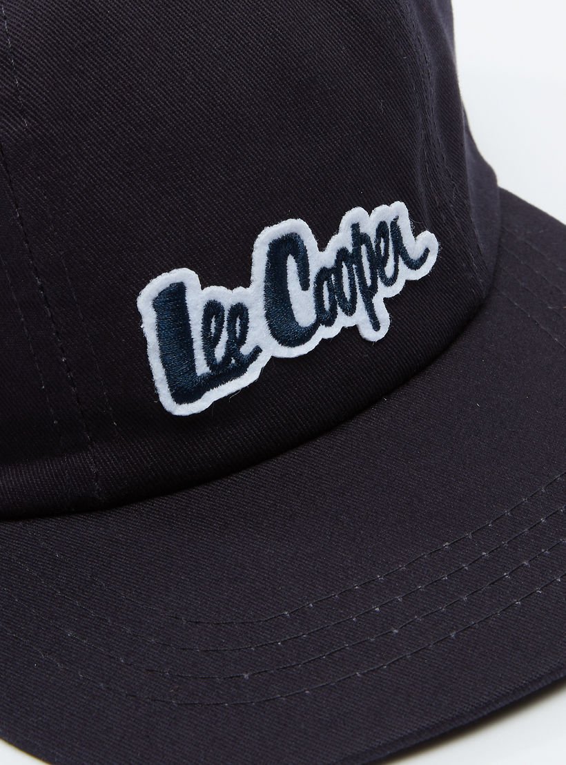 Lee Copper Textured Cap with Plate Buckle Closure-men-caps-image-3