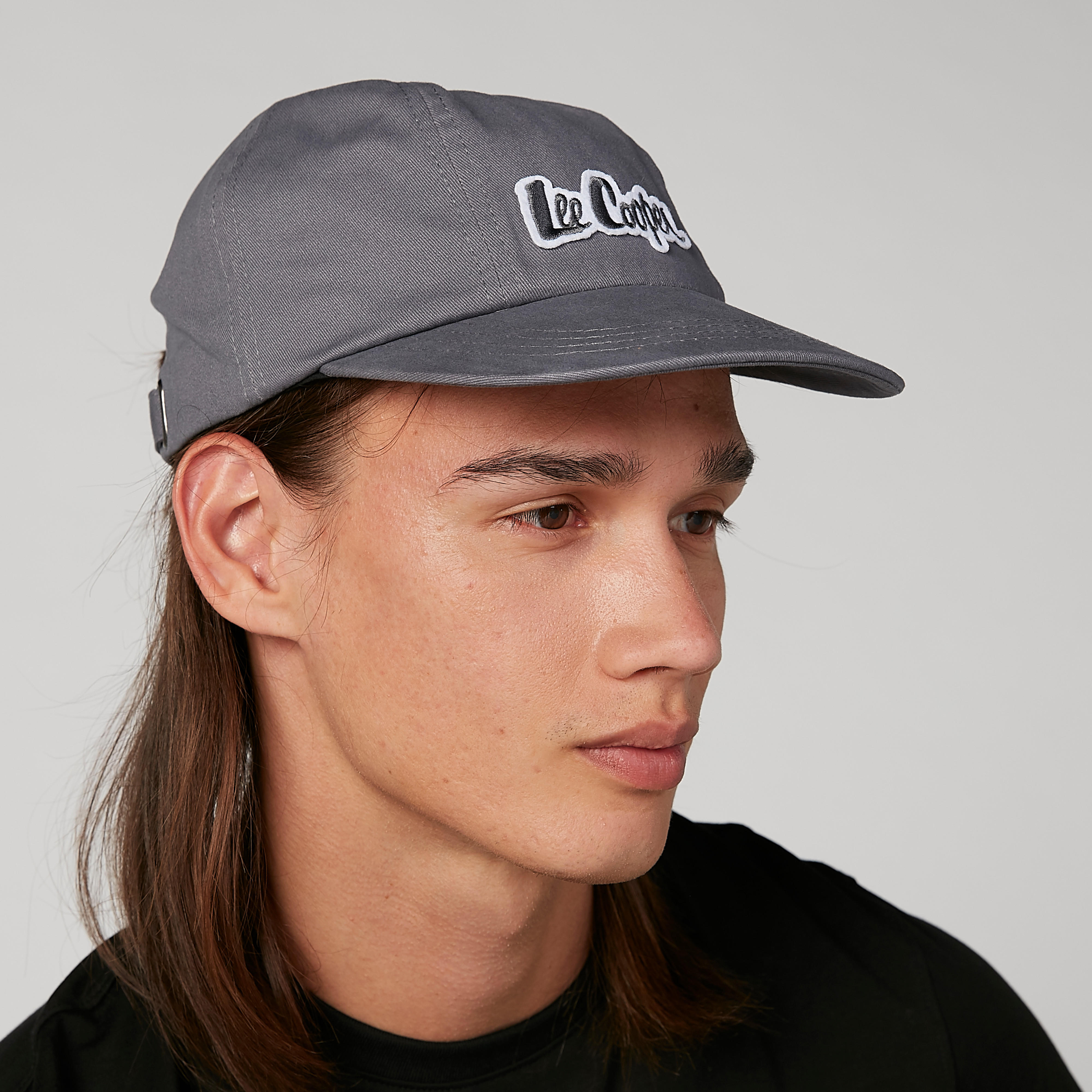 كاب بارز الملمس بإبزيم إغلاق من لي كوبر-men-caps-image-3
