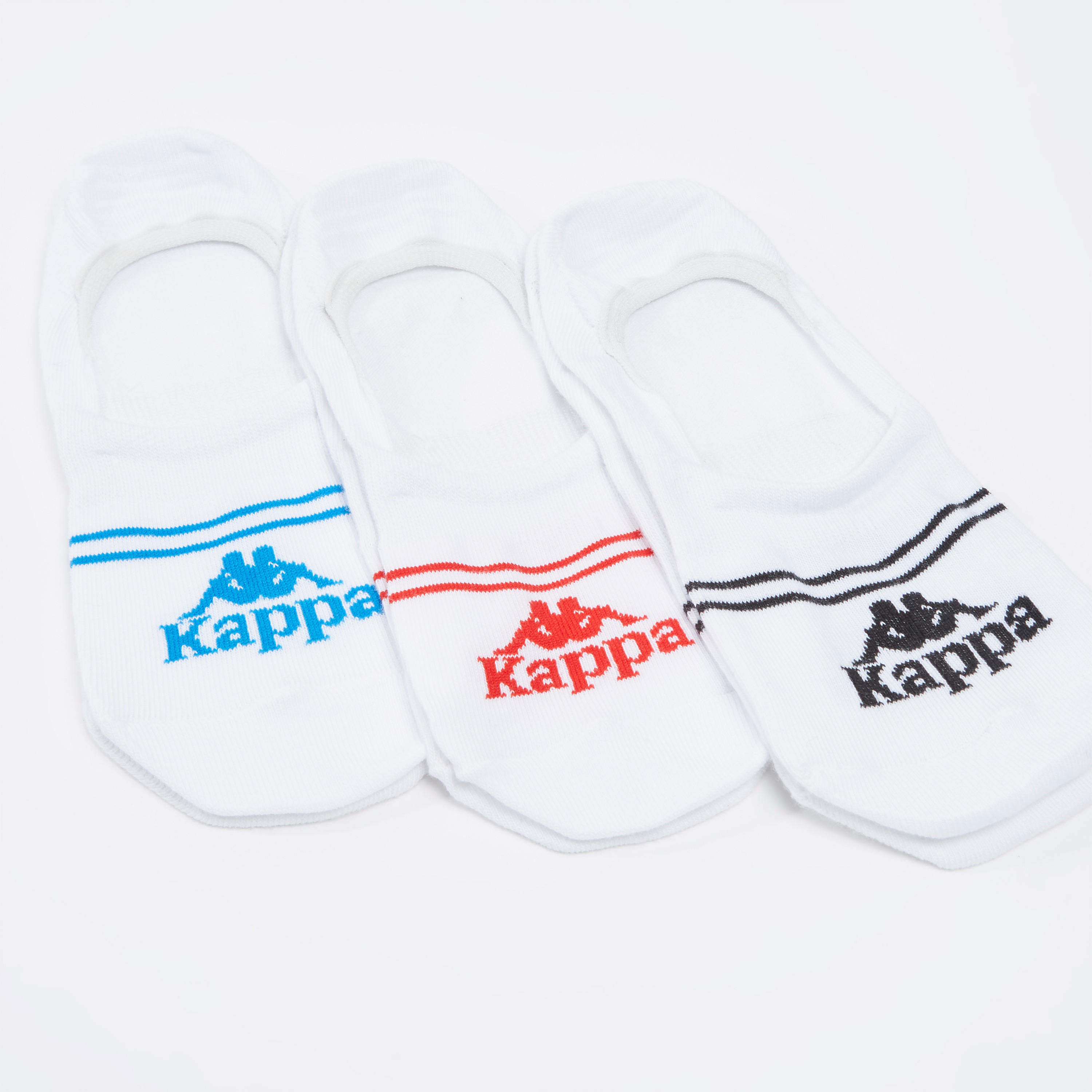 جوارب غير مرئية بحوّاف مطّاطية وطبعات من كابا - طقم من 3 أزواج-men-socks-image-5