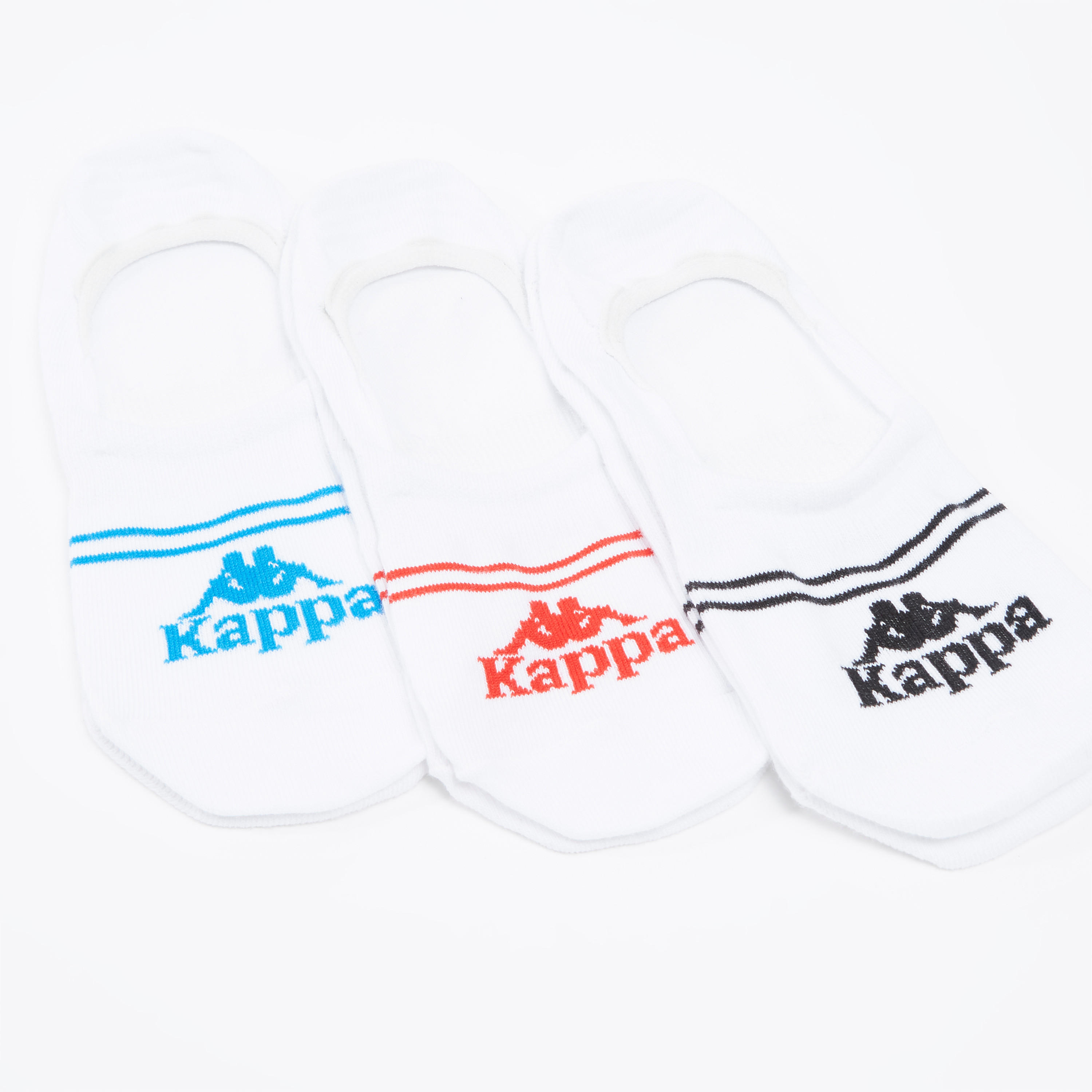 جوارب غير مرئية بحوّاف مطّاطية وطبعات من كابا - طقم من 3 أزواج-men-socks-image-6